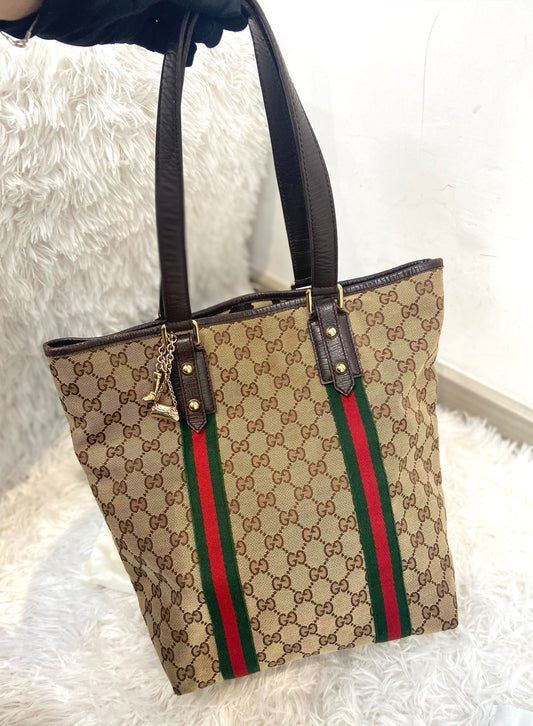 Gucci 老花tote bag