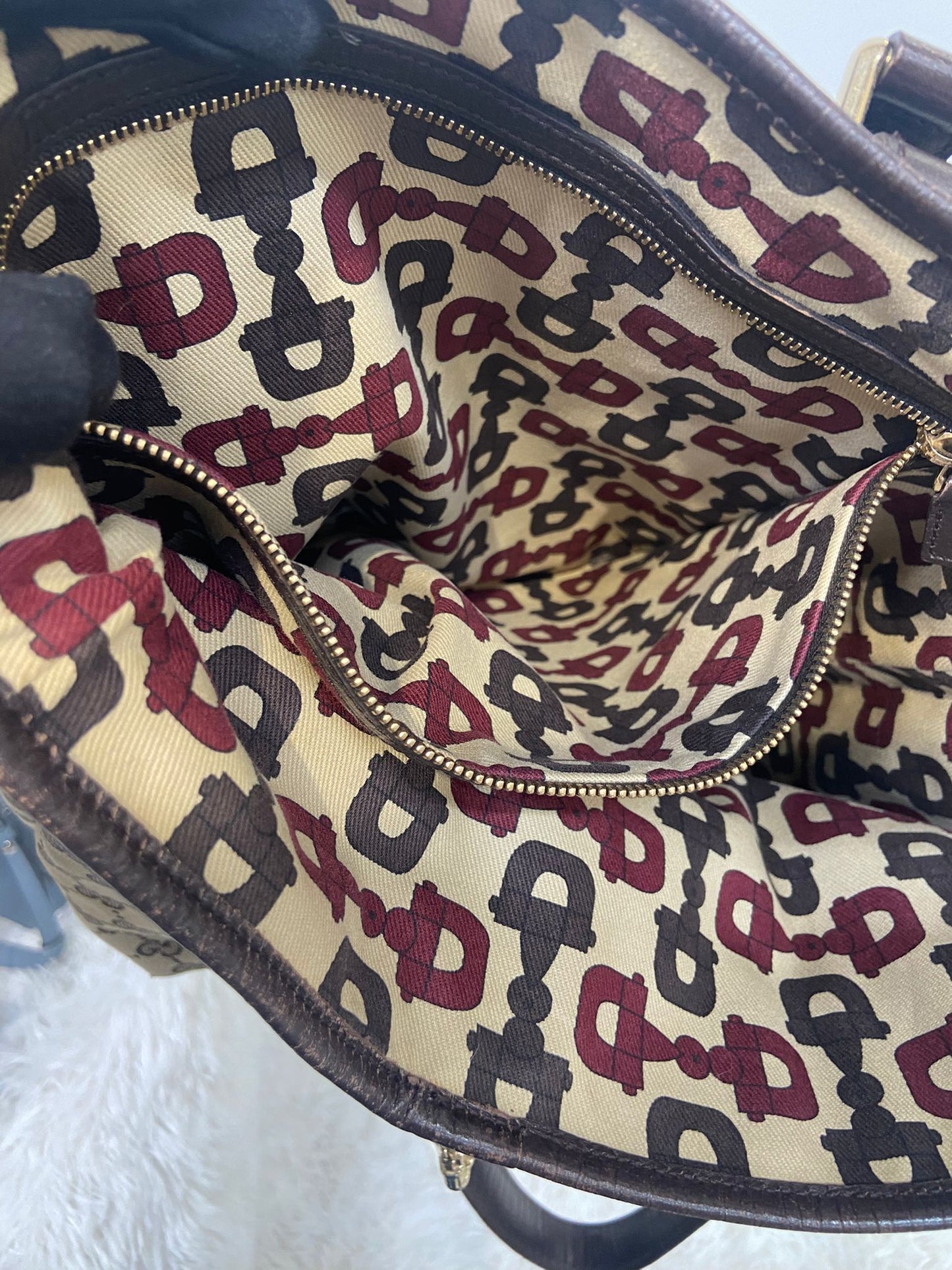 Gucci 老花tote bag