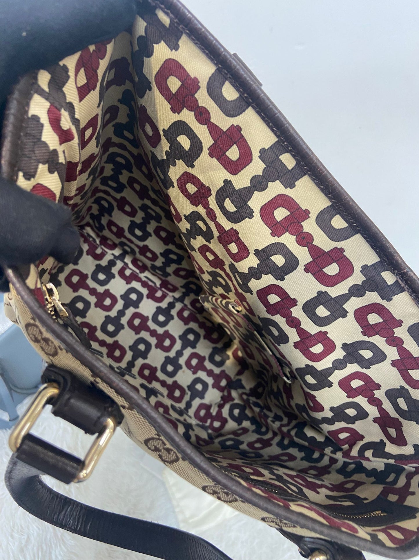 Gucci 老花tote bag