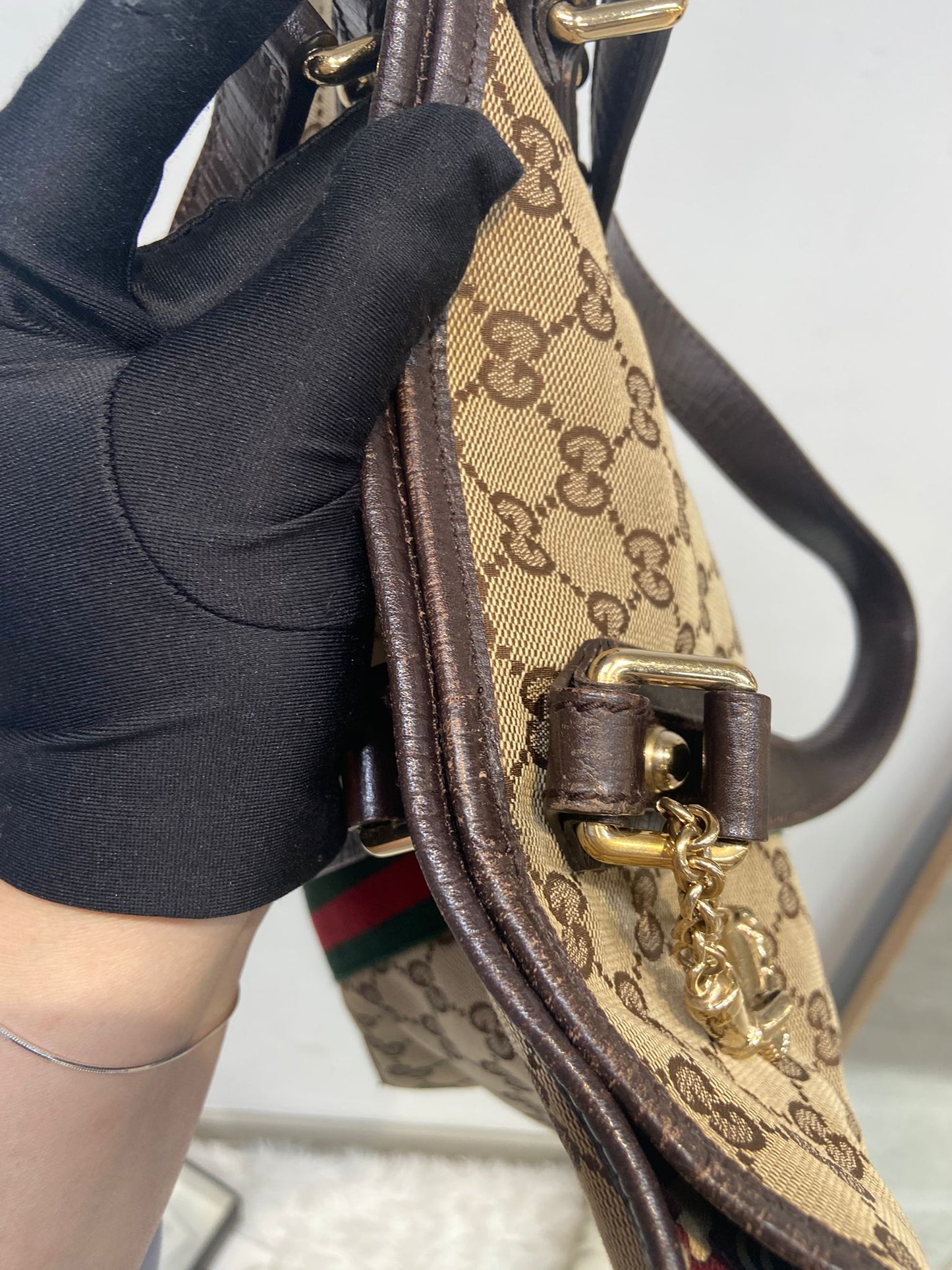 Gucci 老花tote bag