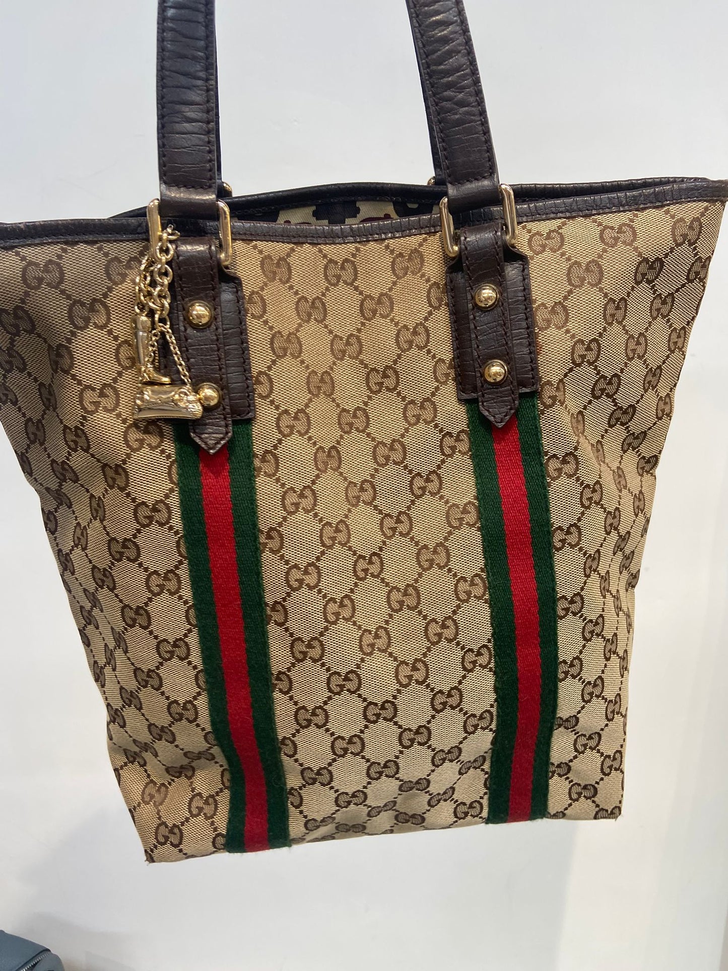 Gucci 老花tote bag