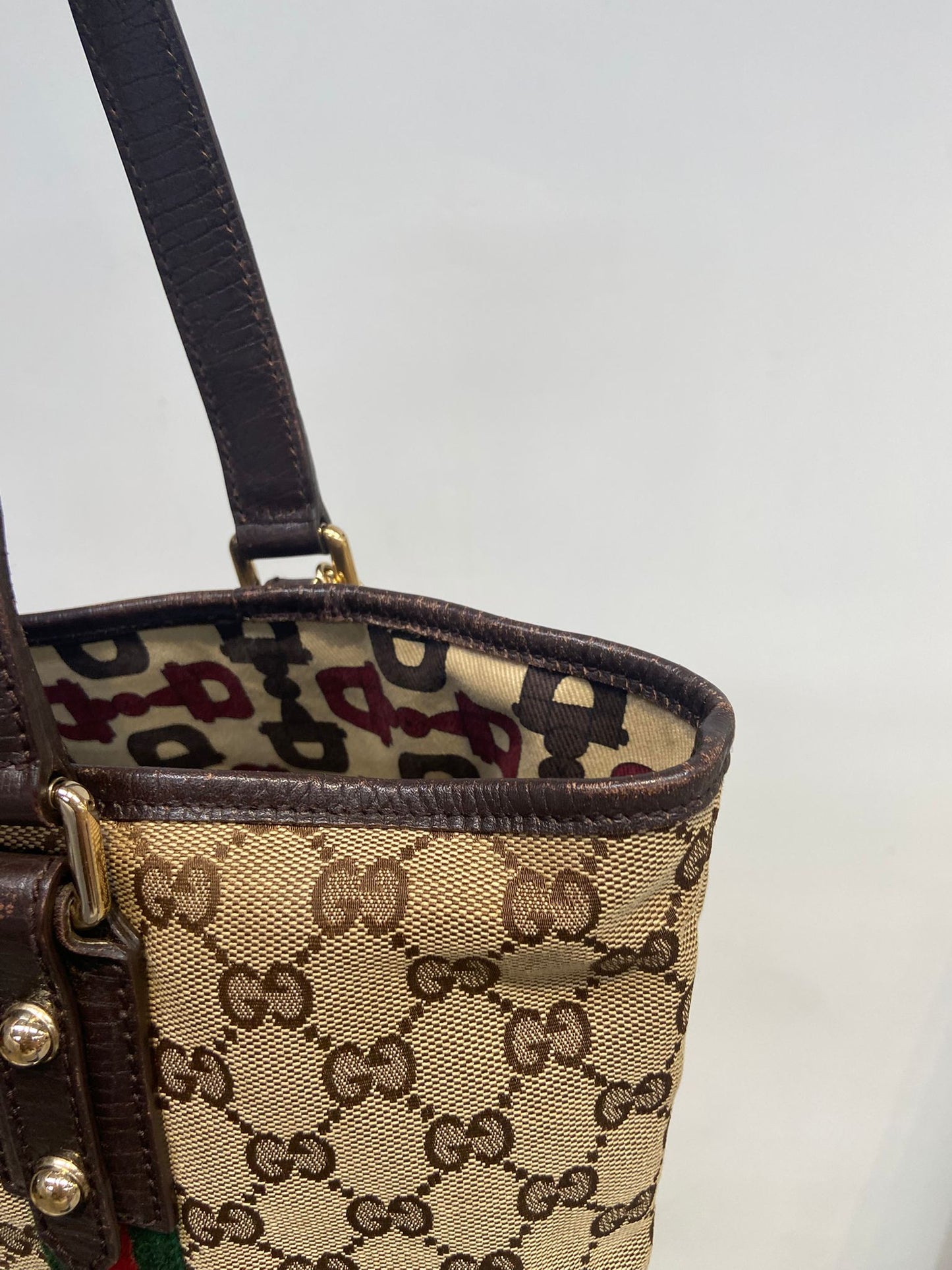 Gucci 老花tote bag
