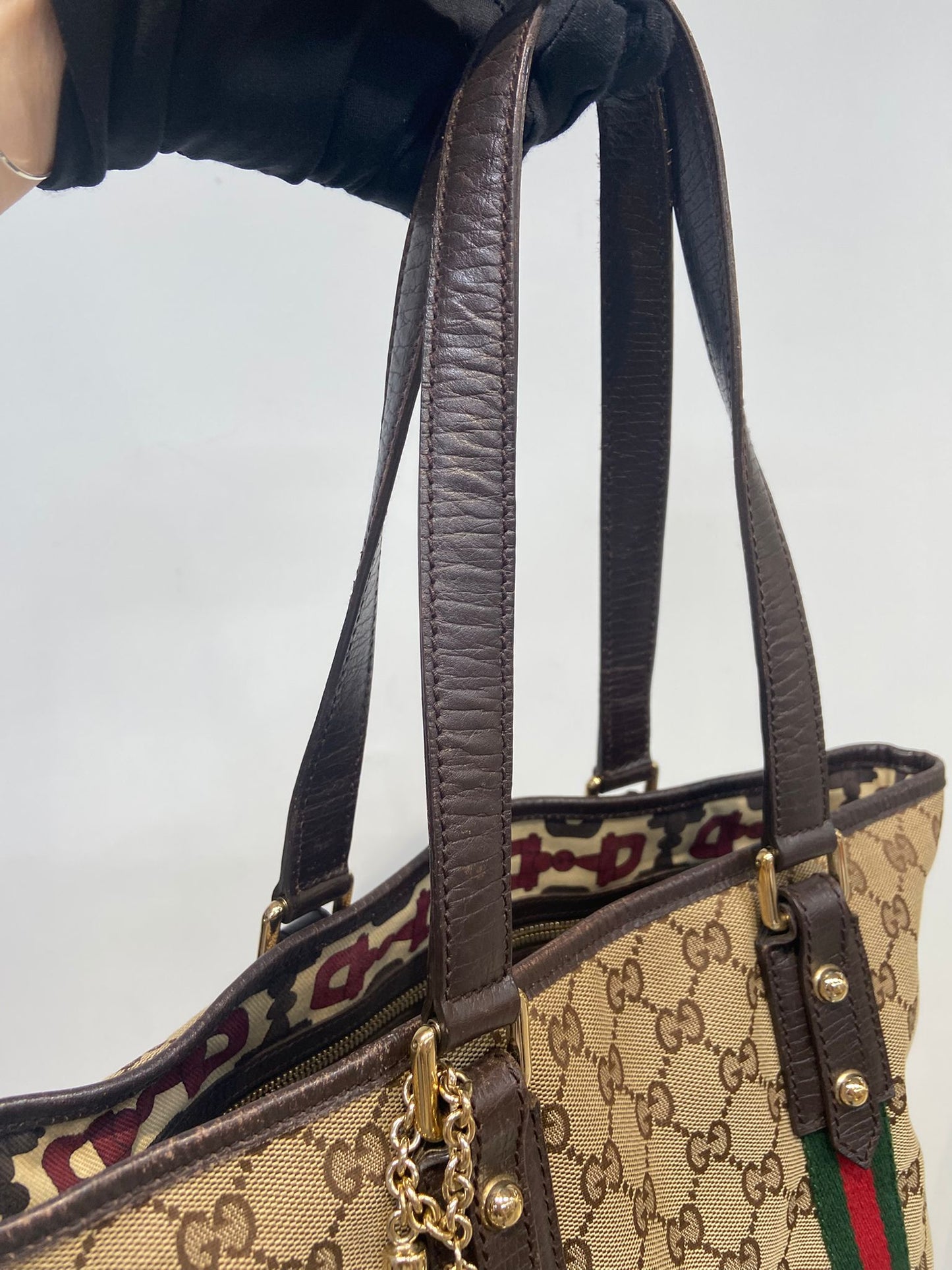Gucci 老花tote bag