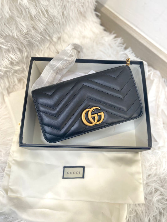 Gucci marmont chain bag