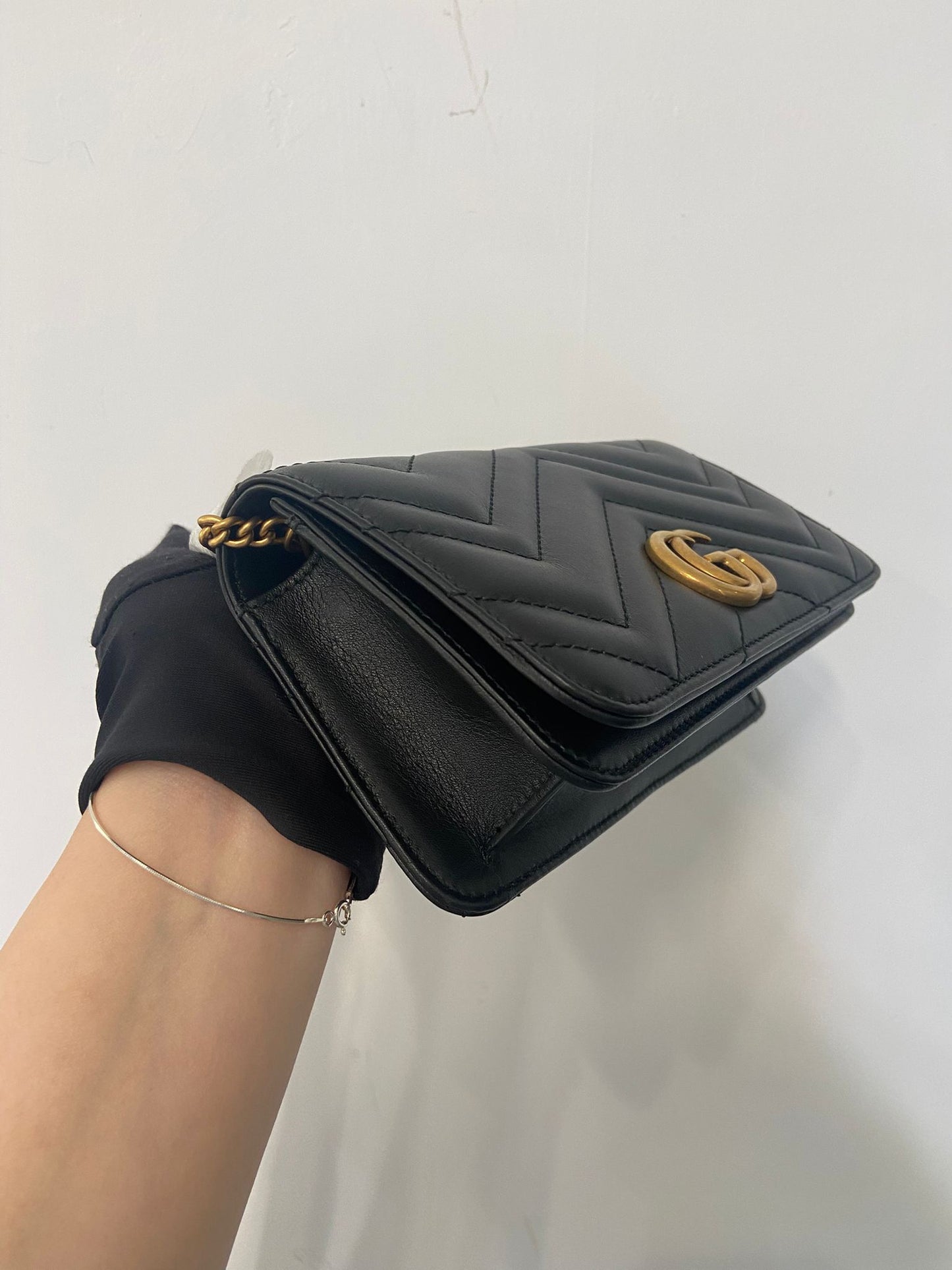 Gucci marmont chain bag