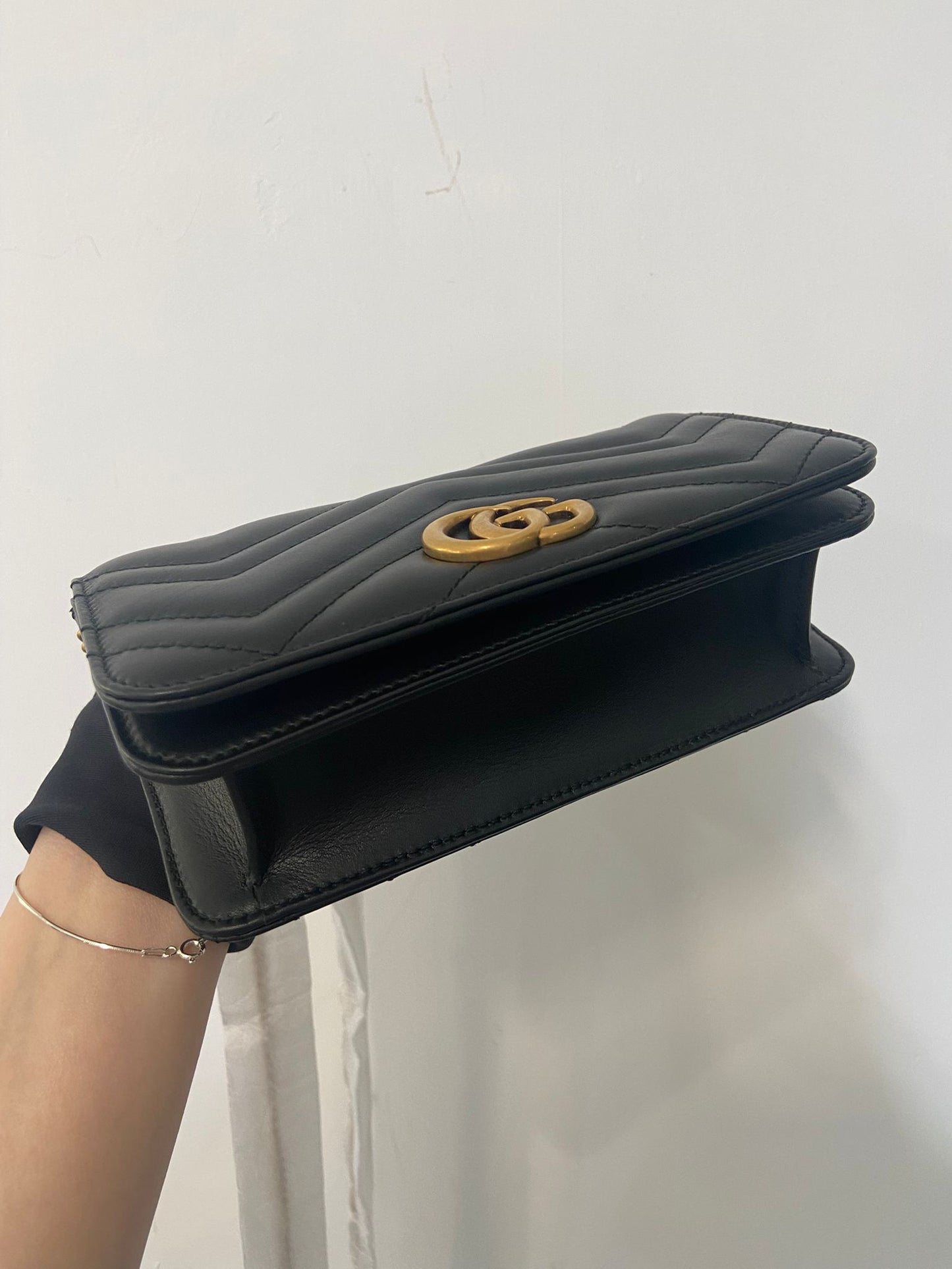 Gucci marmont chain bag