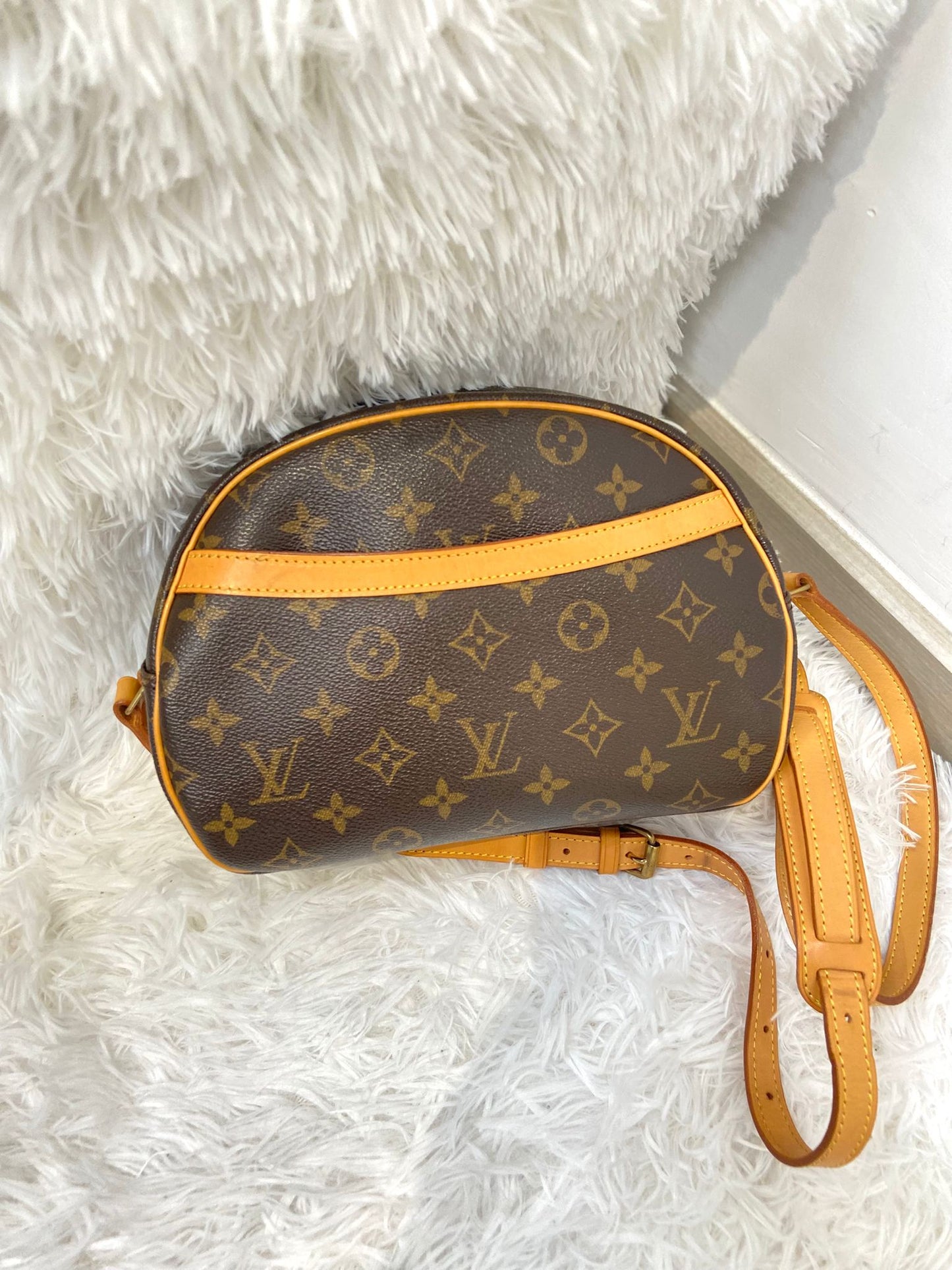 LV 老花 蘋果包
