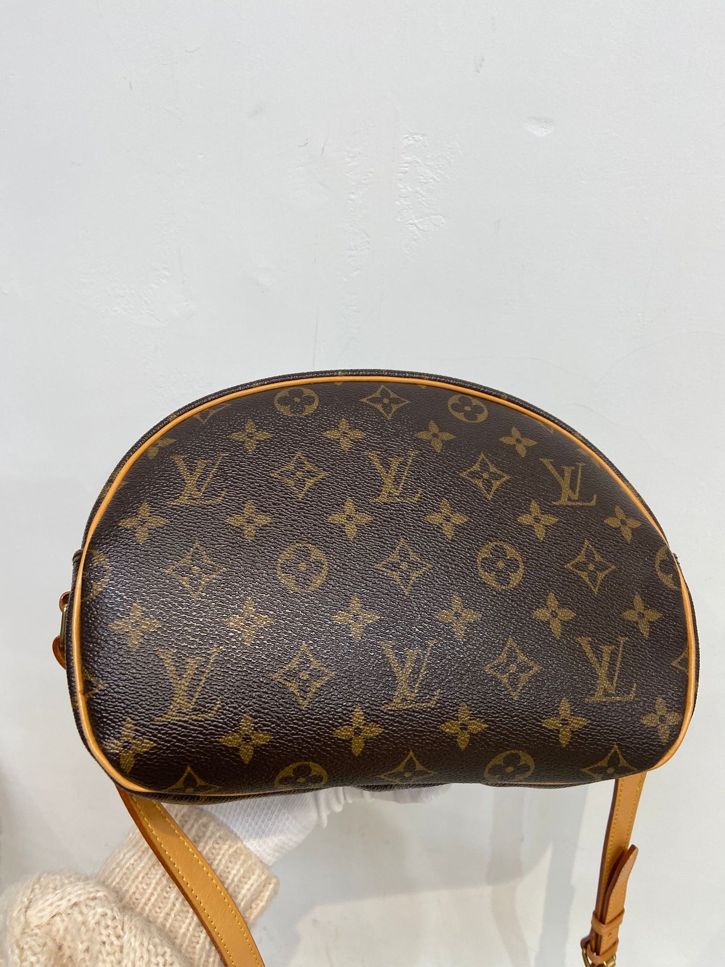 LV 老花 蘋果包