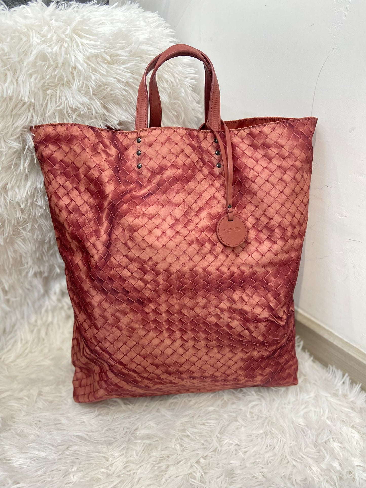 BV intrecciolusion 尼龍 tote
