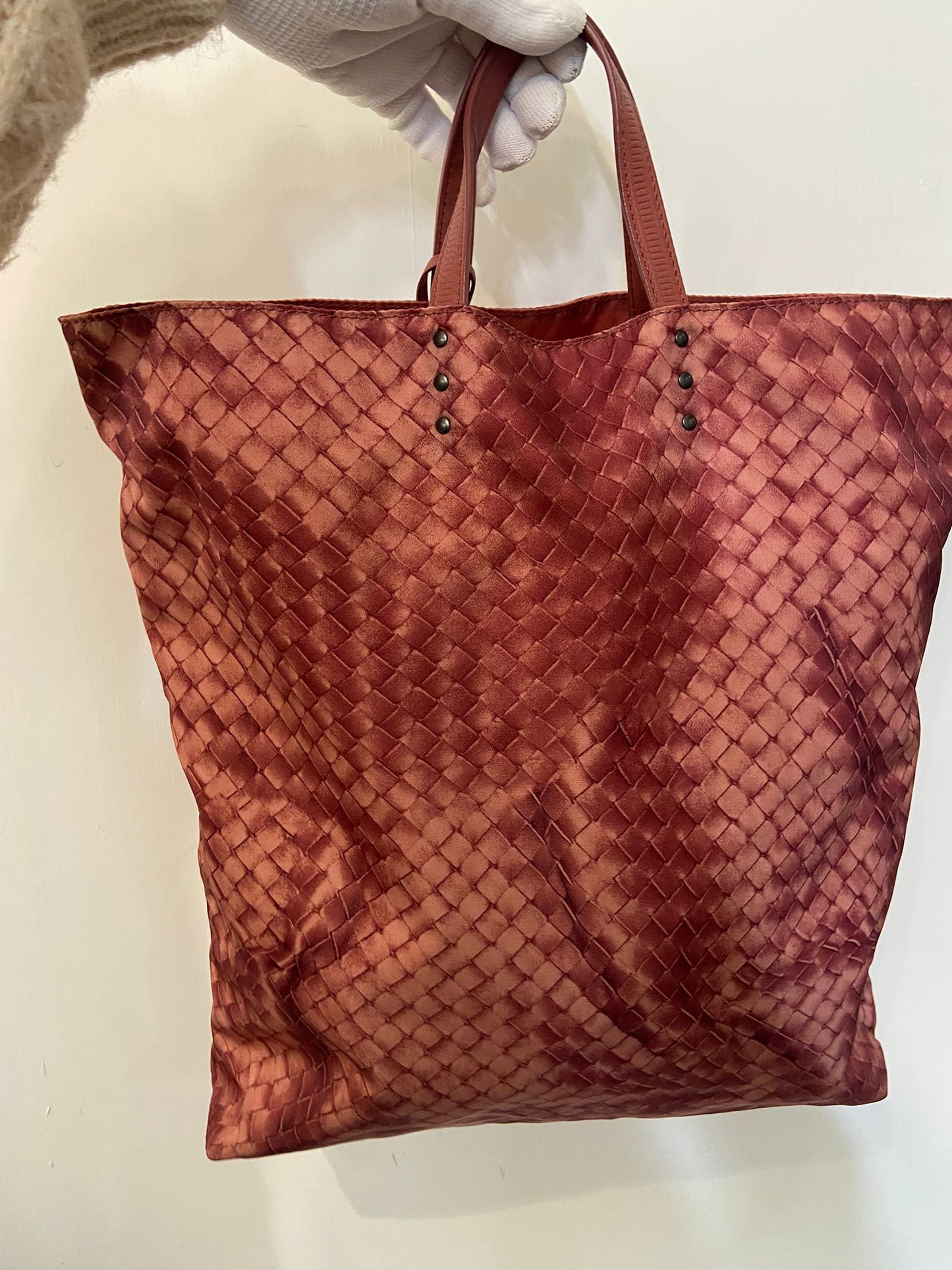 BV intrecciolusion 尼龍 tote