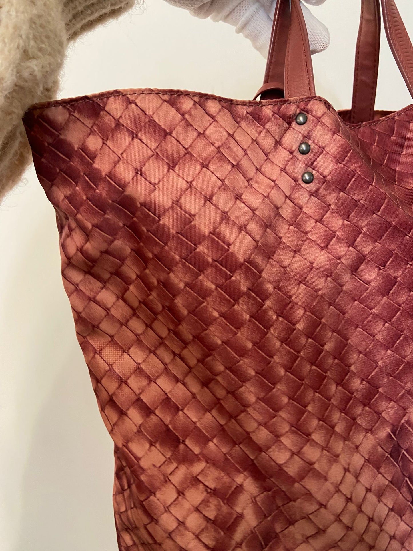 BV intrecciolusion 尼龍 tote
