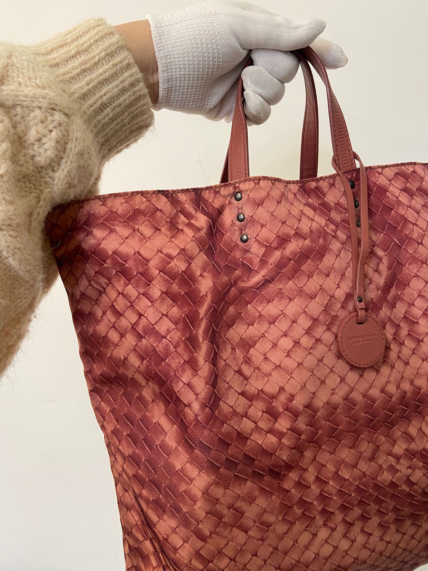 BV intrecciolusion 尼龍 tote