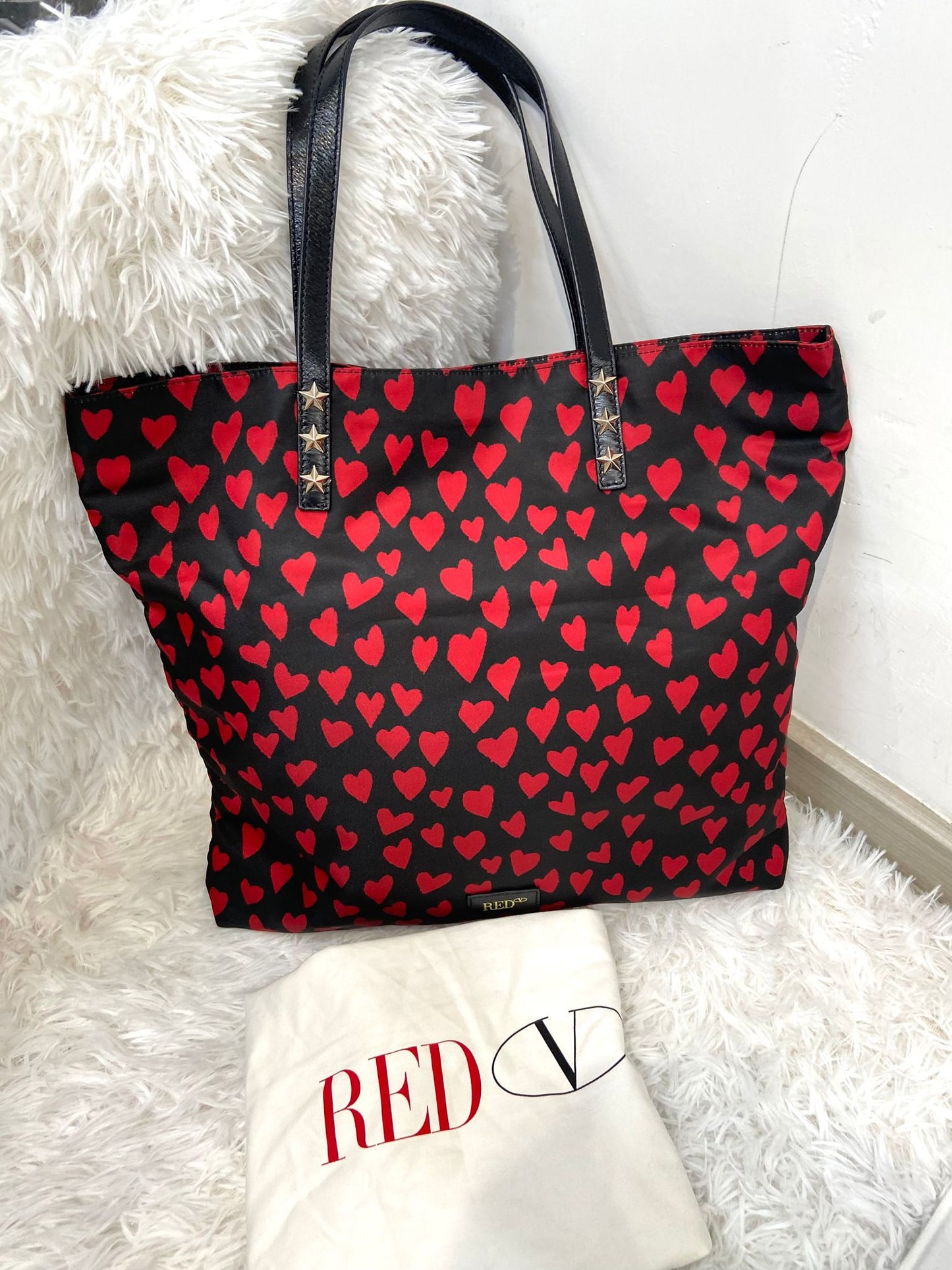 Red Valentino Nylon Tote