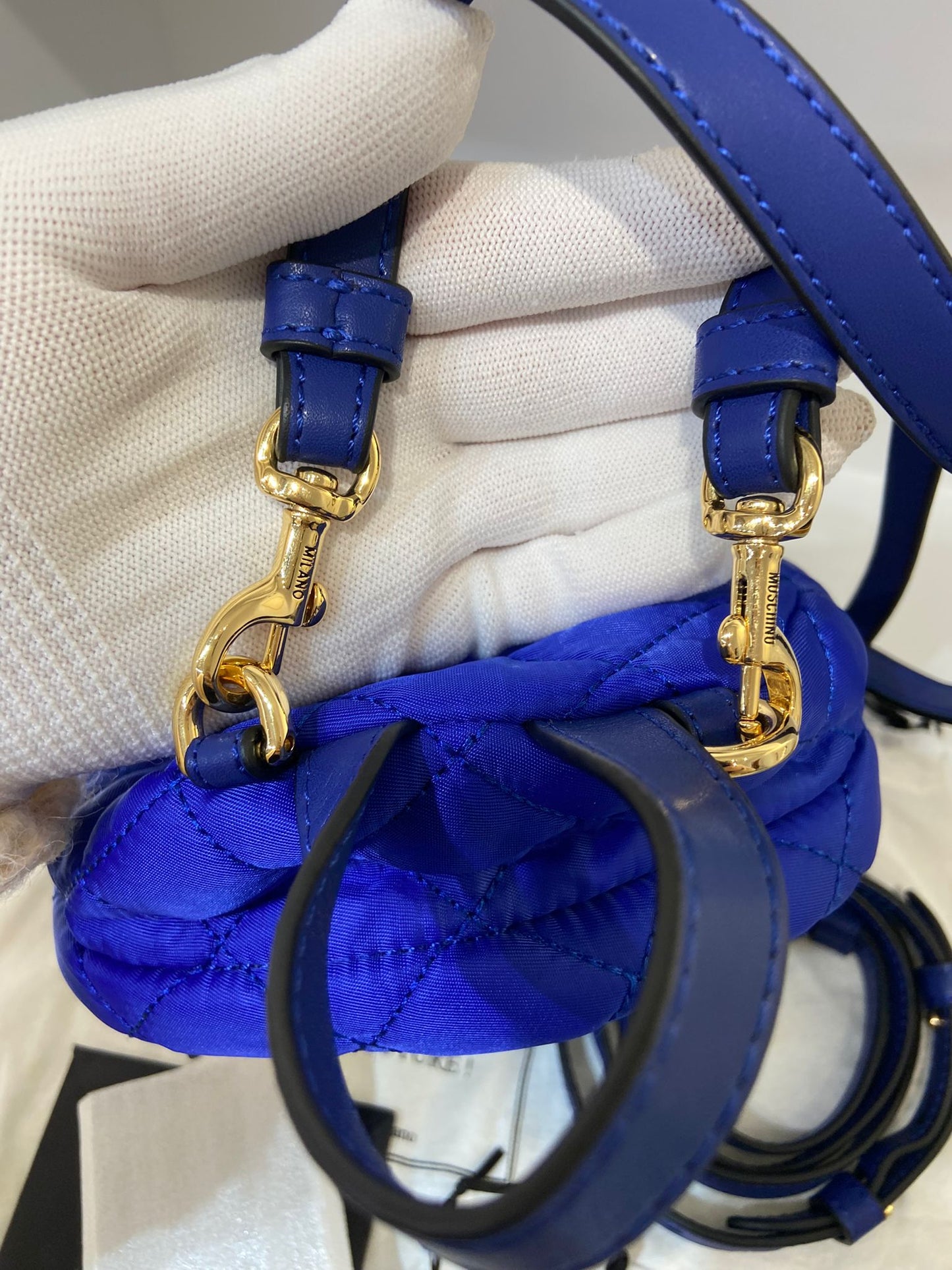 Moschino mini backpack