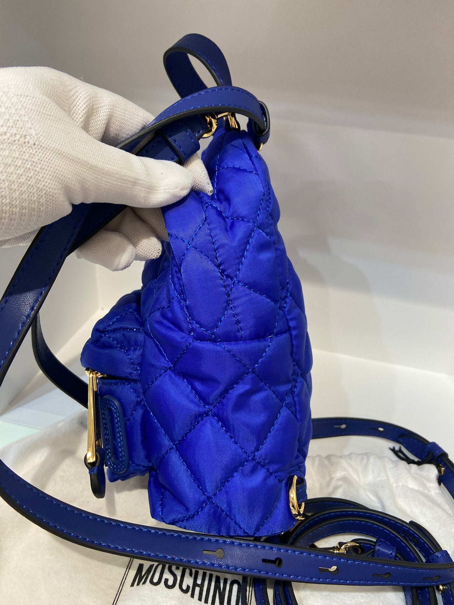 Moschino mini backpack