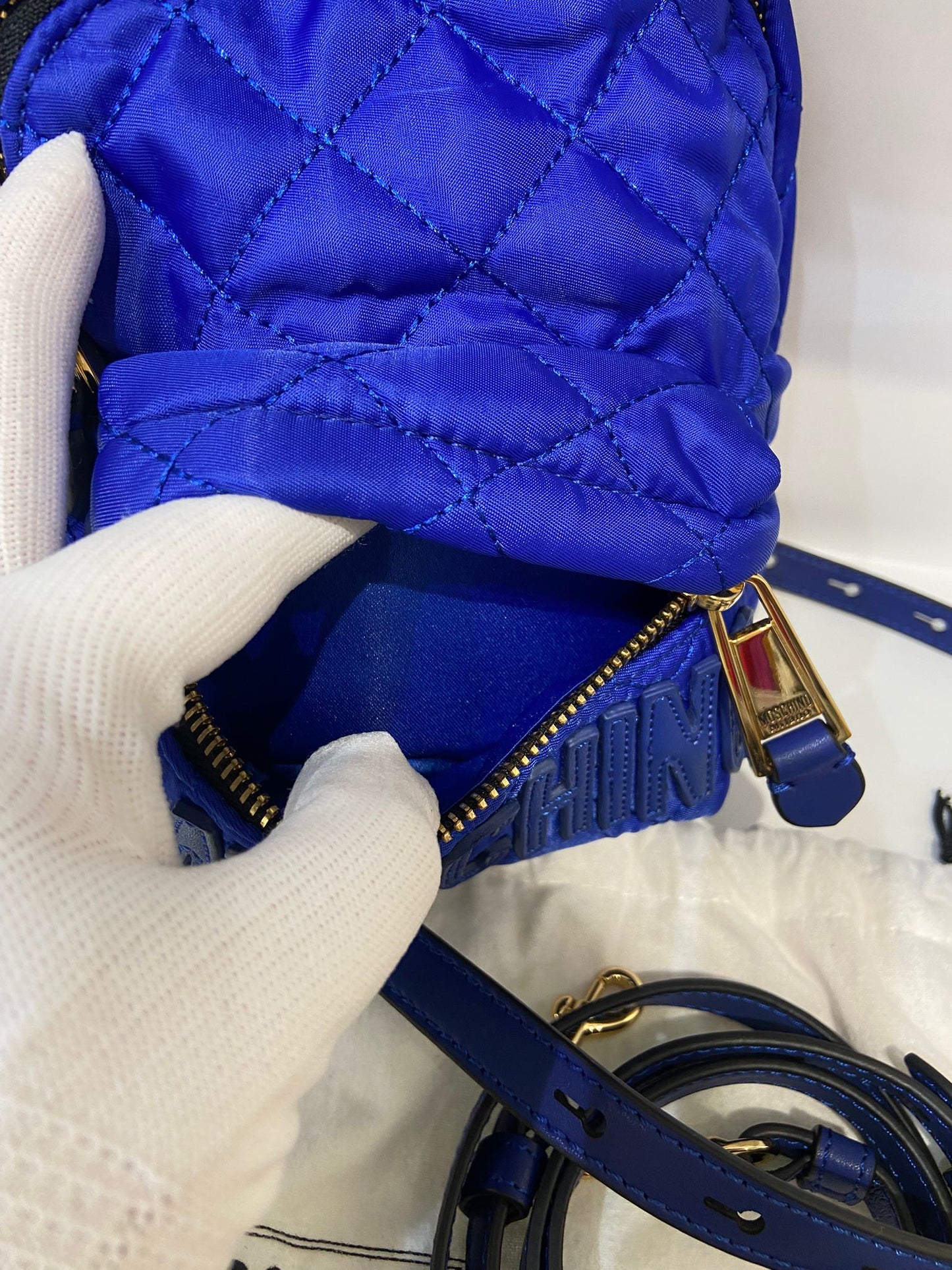 Moschino mini backpack
