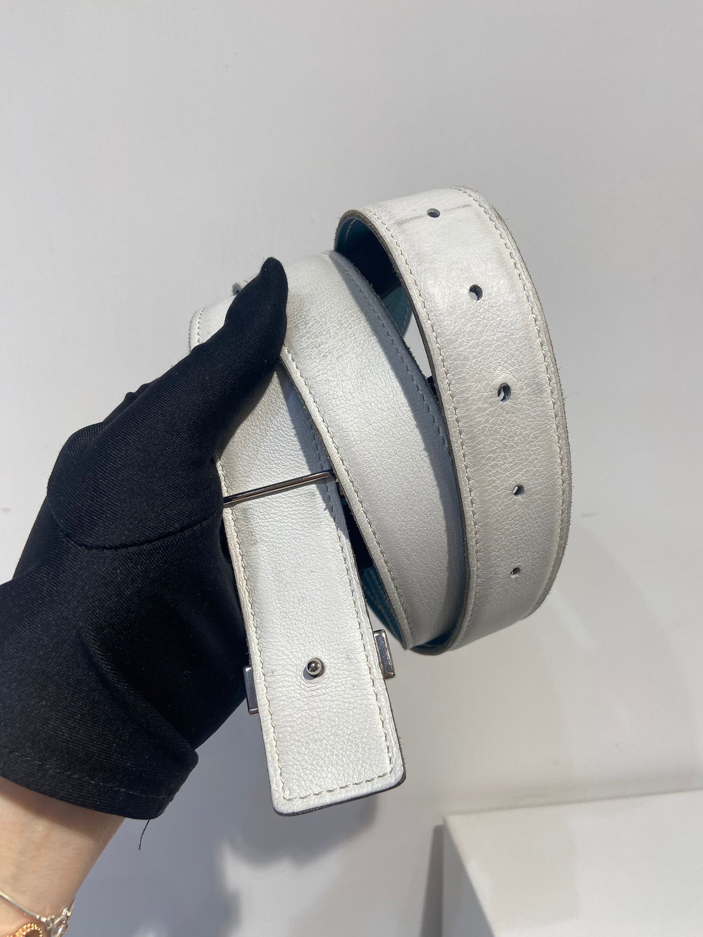 Hermes 雙面皮帶