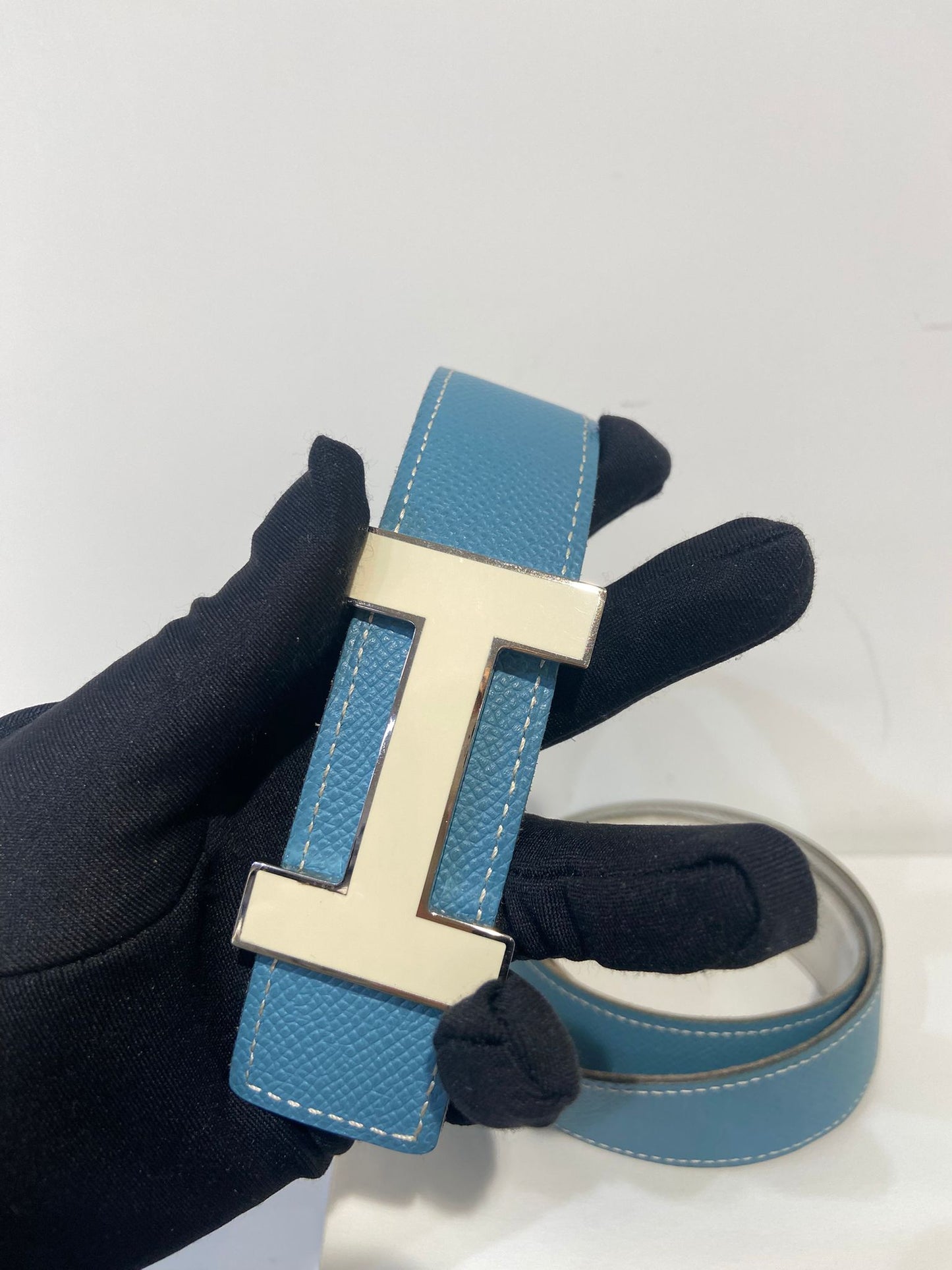 Hermes 雙面皮帶