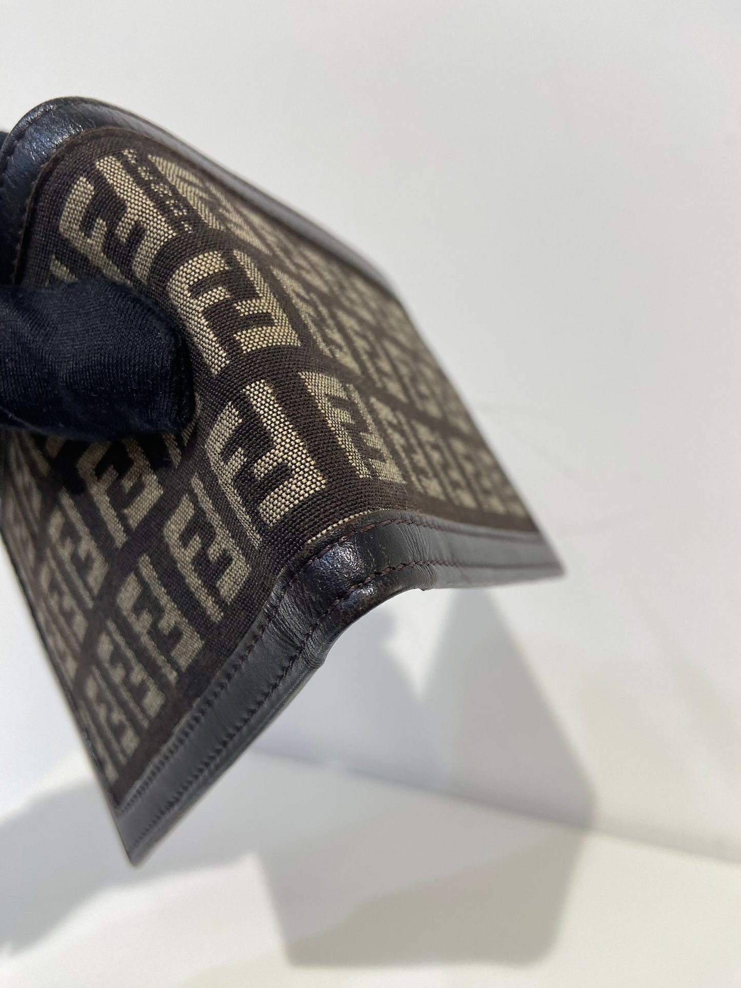 Fendi wallet FF monogram 兩摺銀包