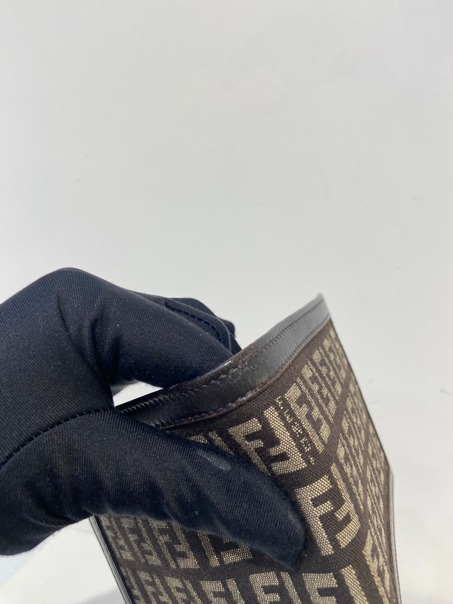 Fendi wallet FF monogram 兩摺銀包