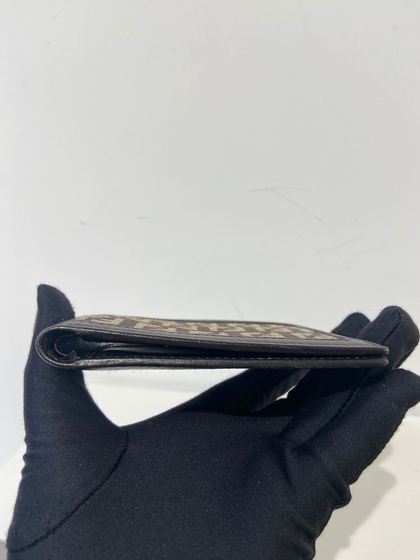 Fendi wallet FF monogram 兩摺銀包