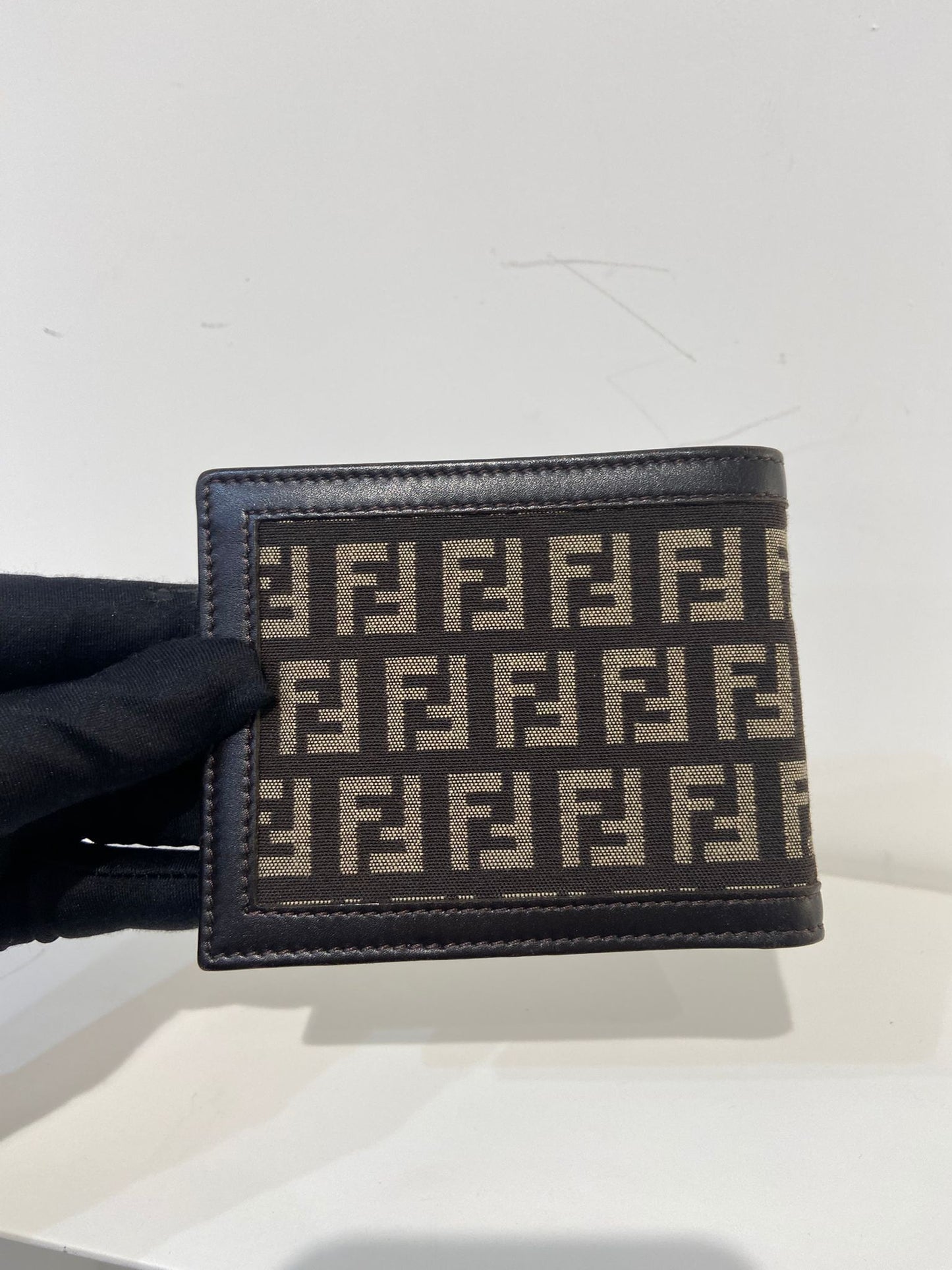 Fendi wallet FF monogram 兩摺銀包