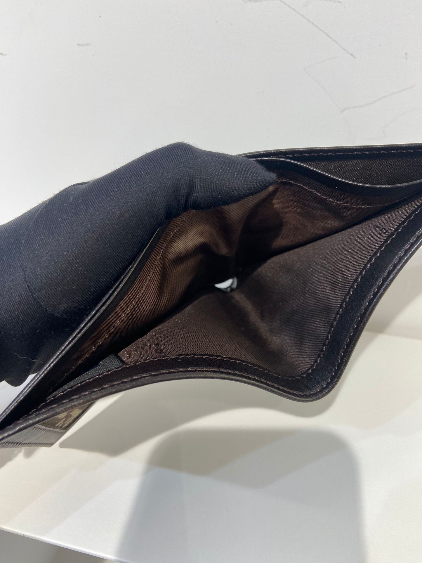 Fendi wallet FF monogram 兩摺銀包