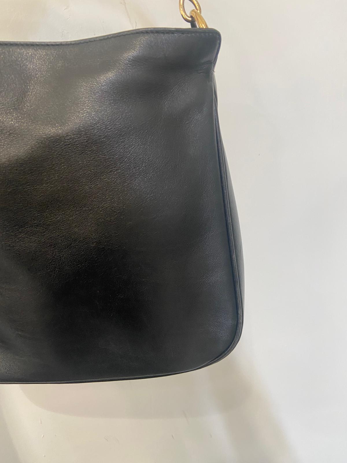 GUCCI bamboo handle hobo bag