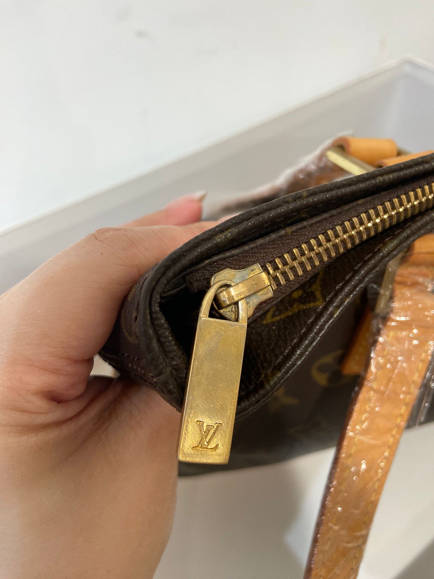 LV cabas mezzo tote bag