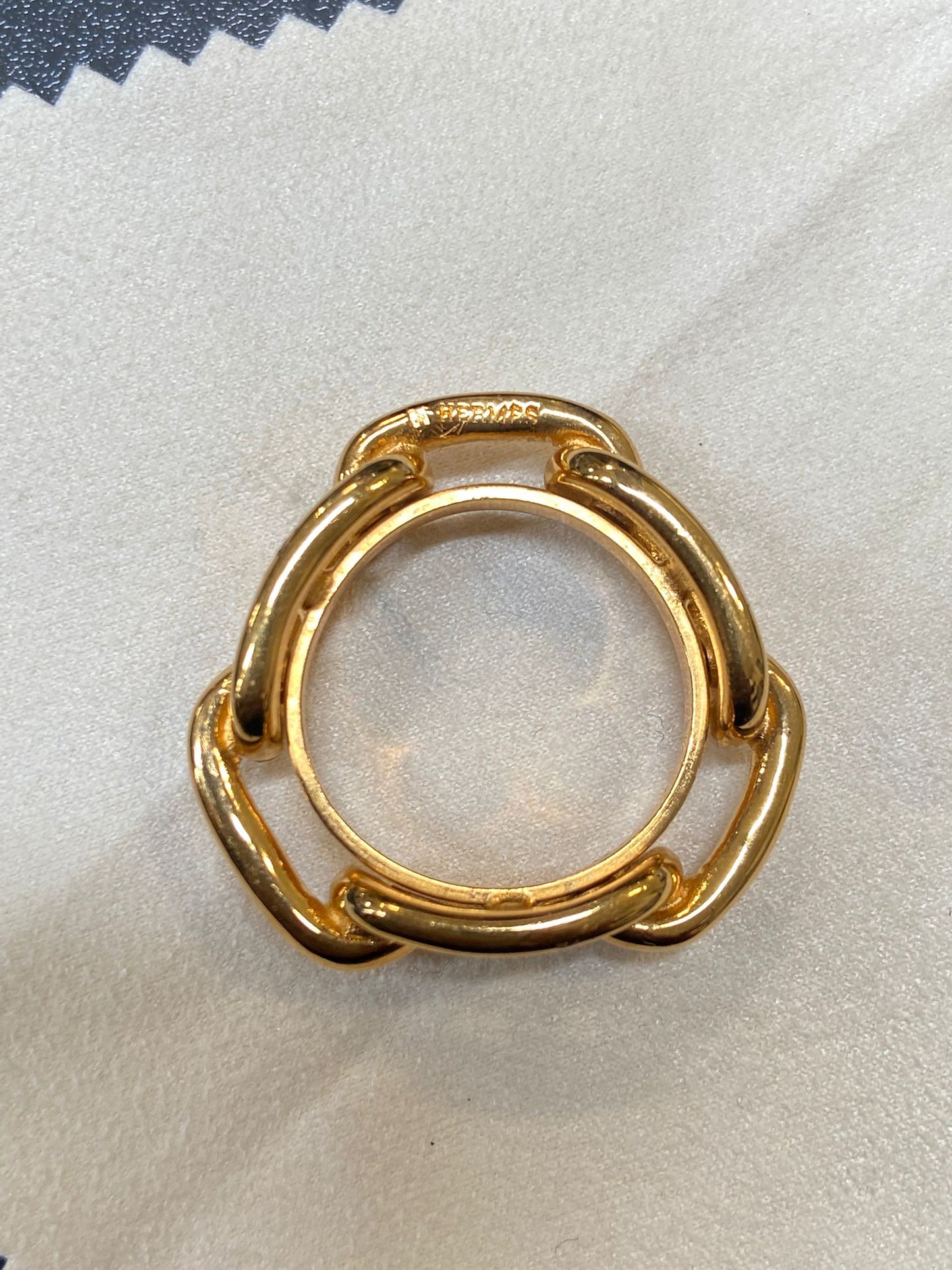 Hermes Chaine d'Ancre scarf ring