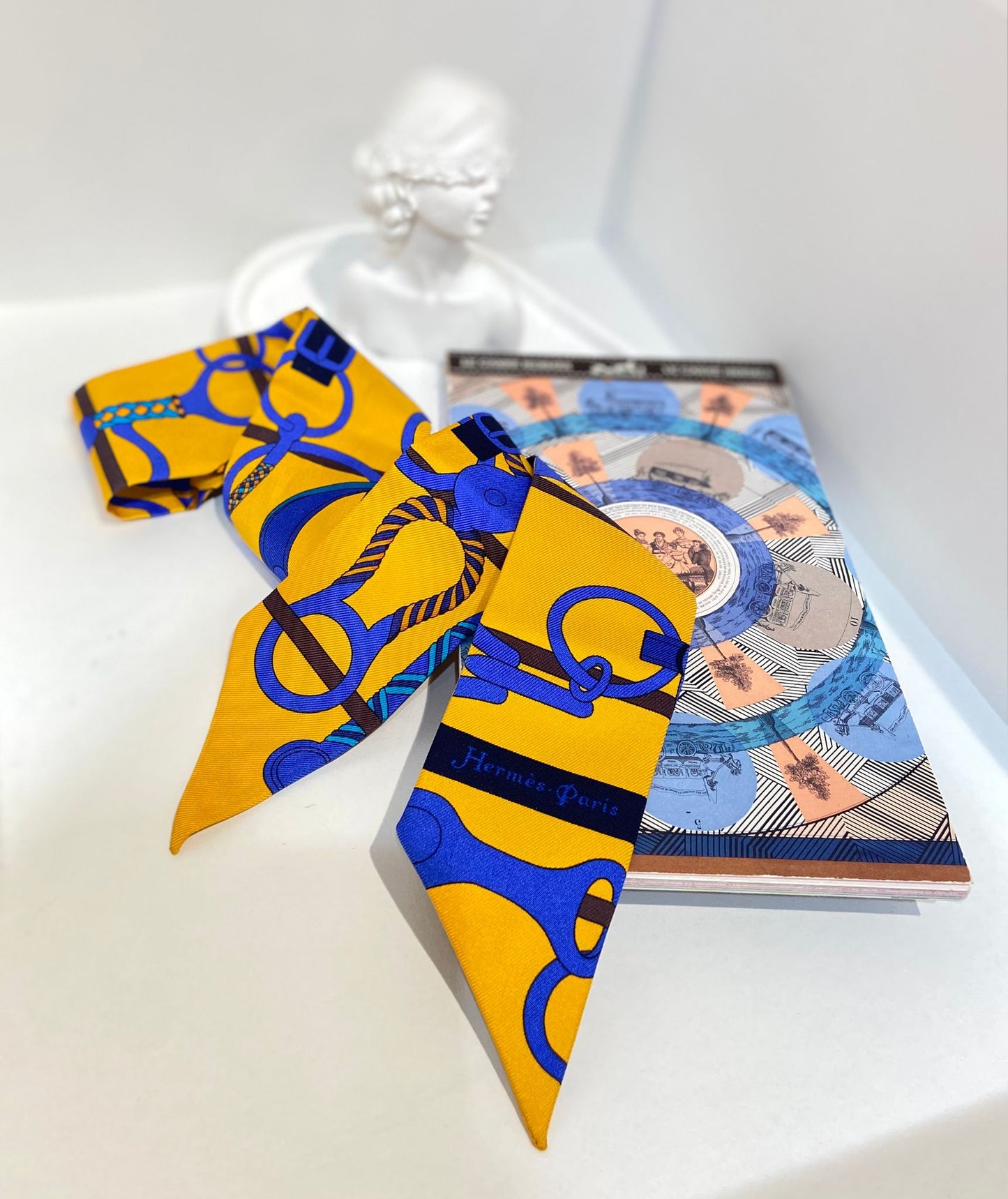 Hermes Twilly scarf Panoplie Equestre