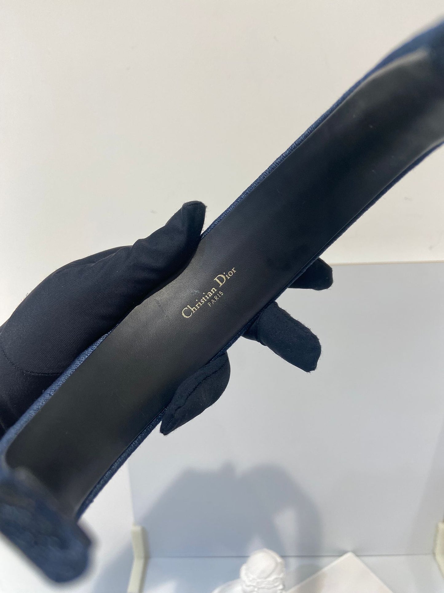 Dior hairband monogram