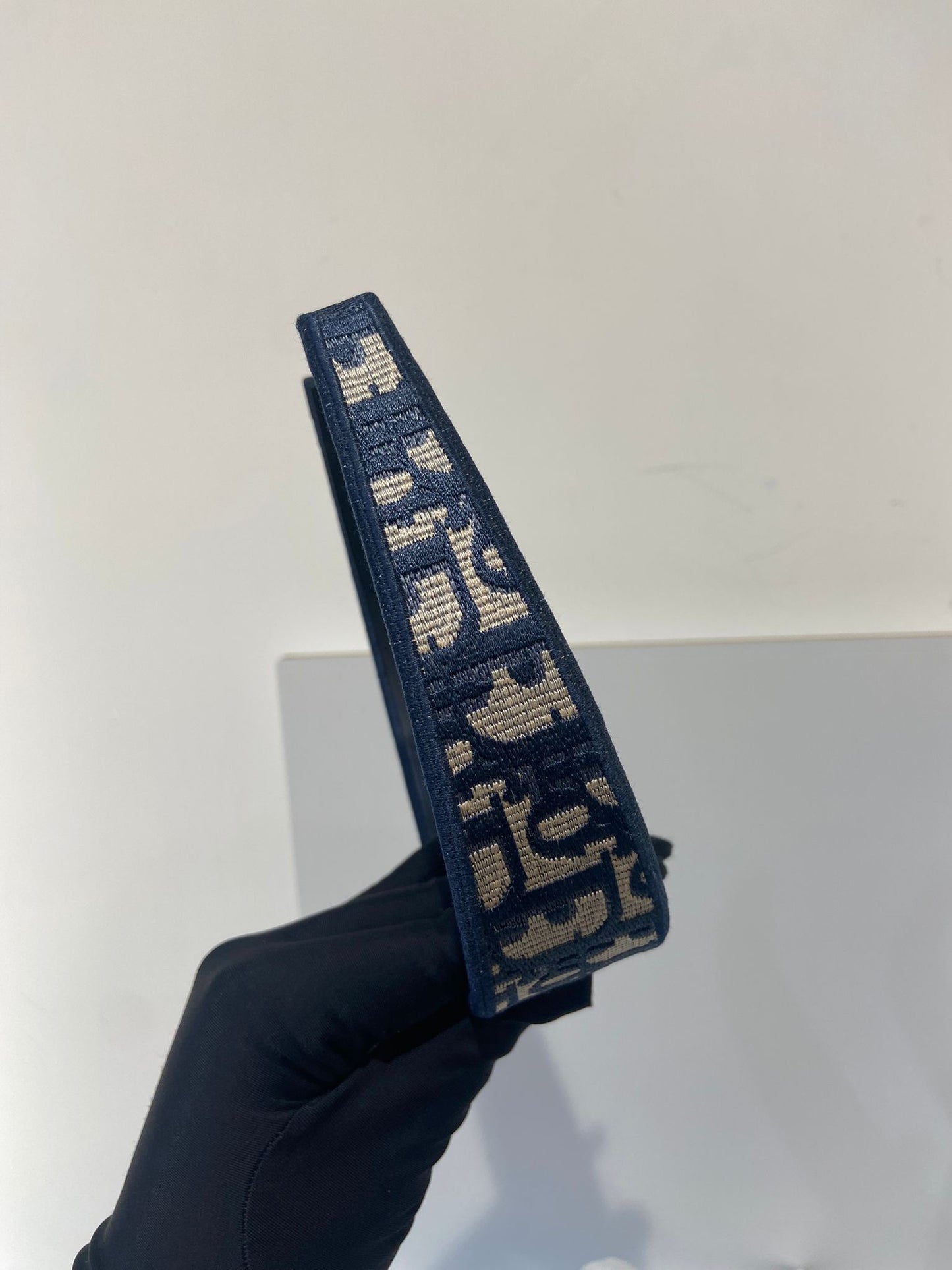 Dior hairband monogram