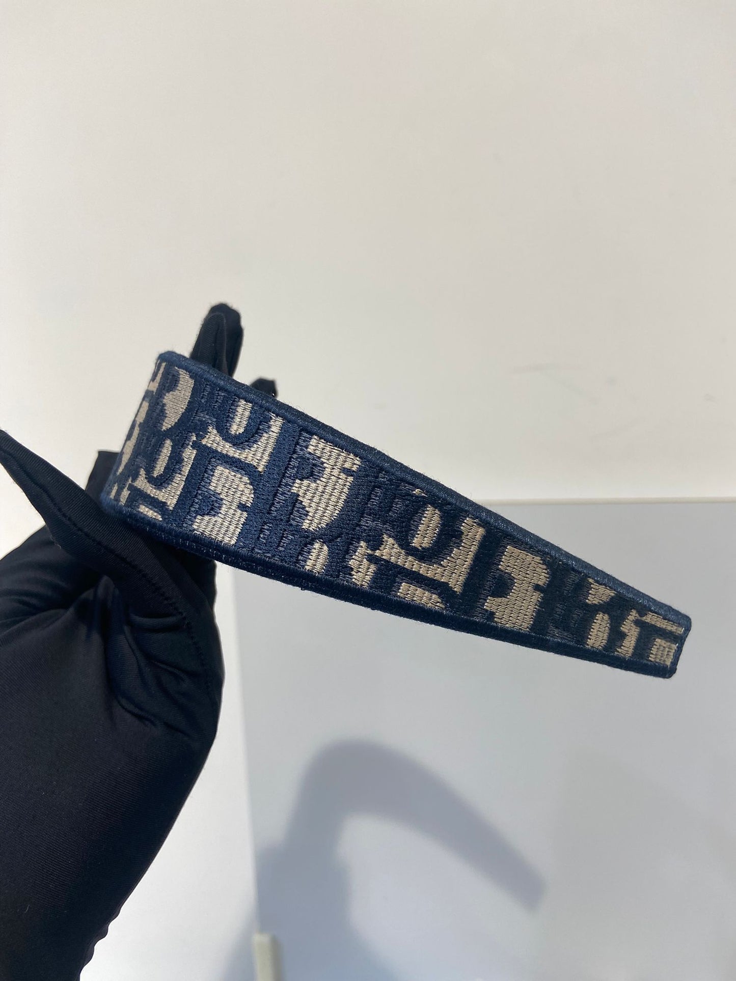 Dior hairband monogram