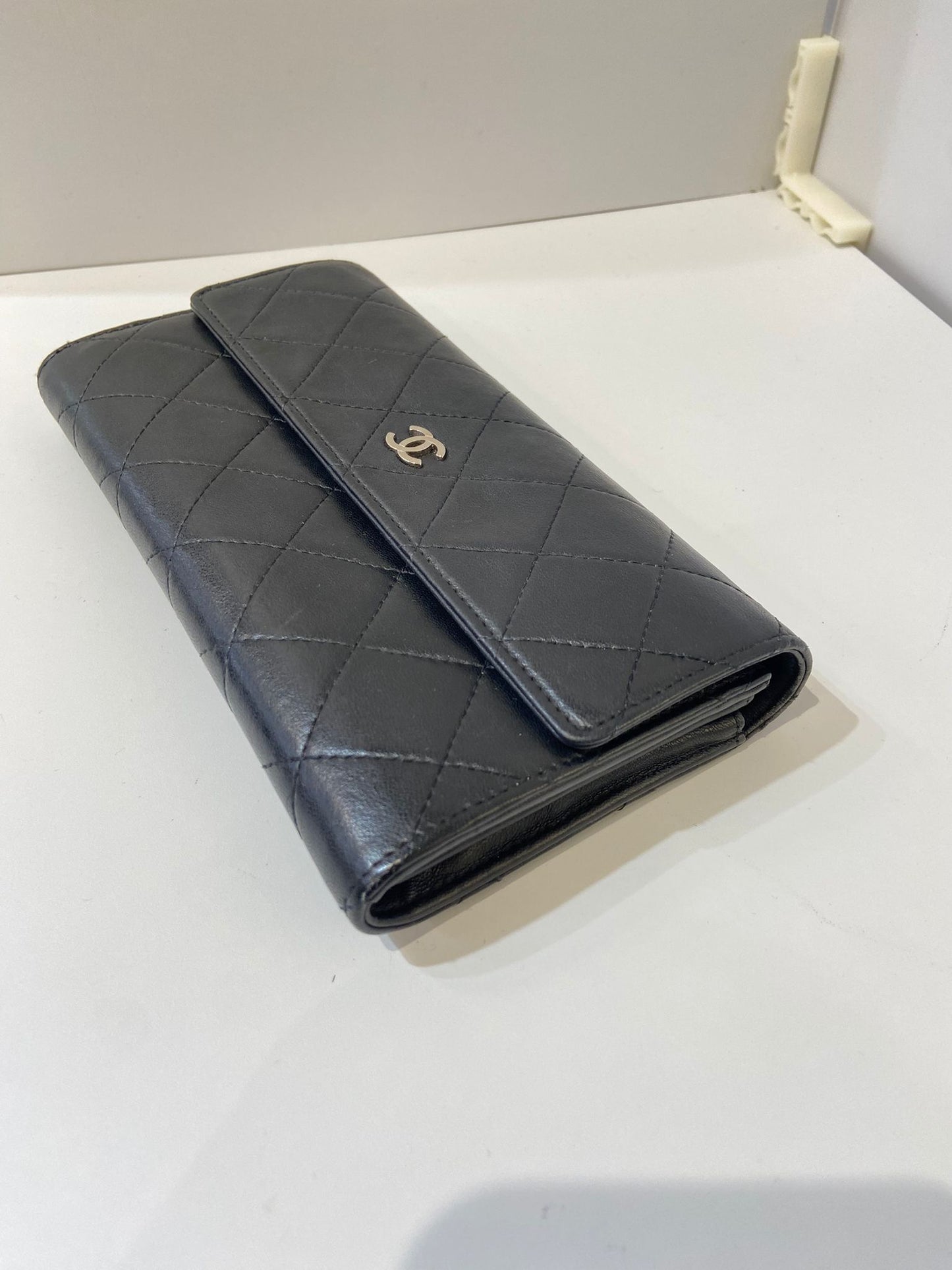 Chanel flap long wallet
