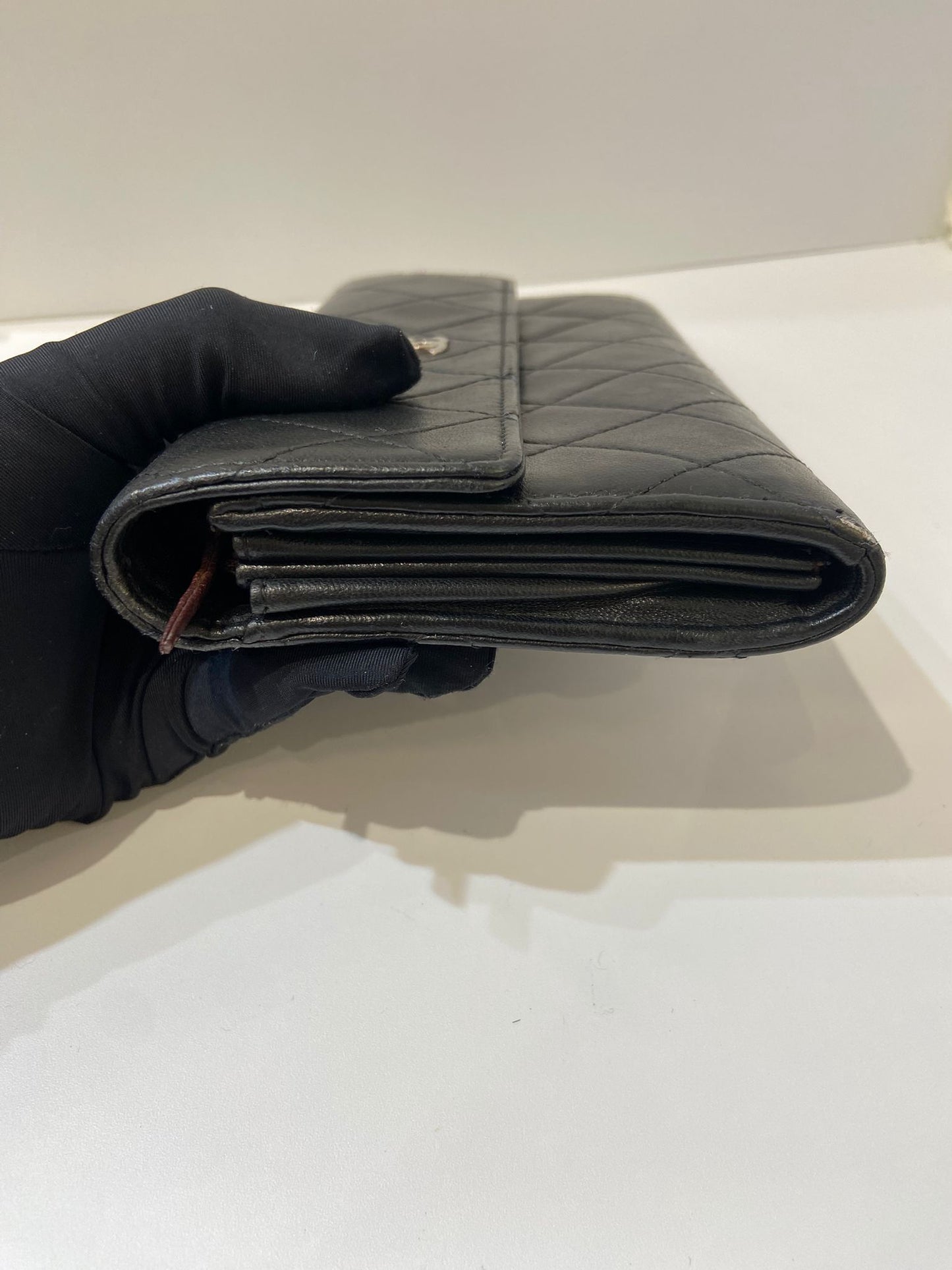 Chanel flap long wallet