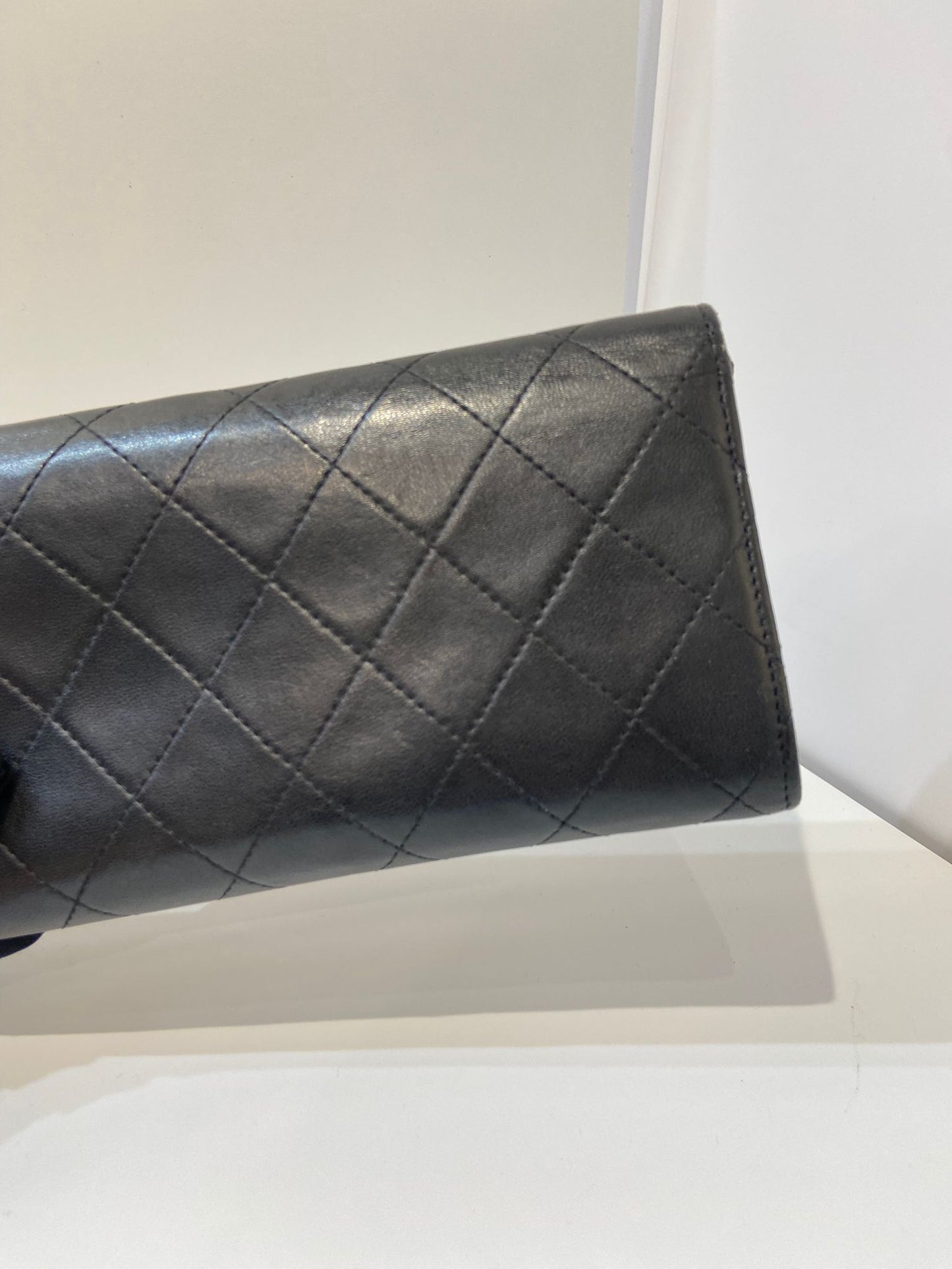 Chanel flap long wallet