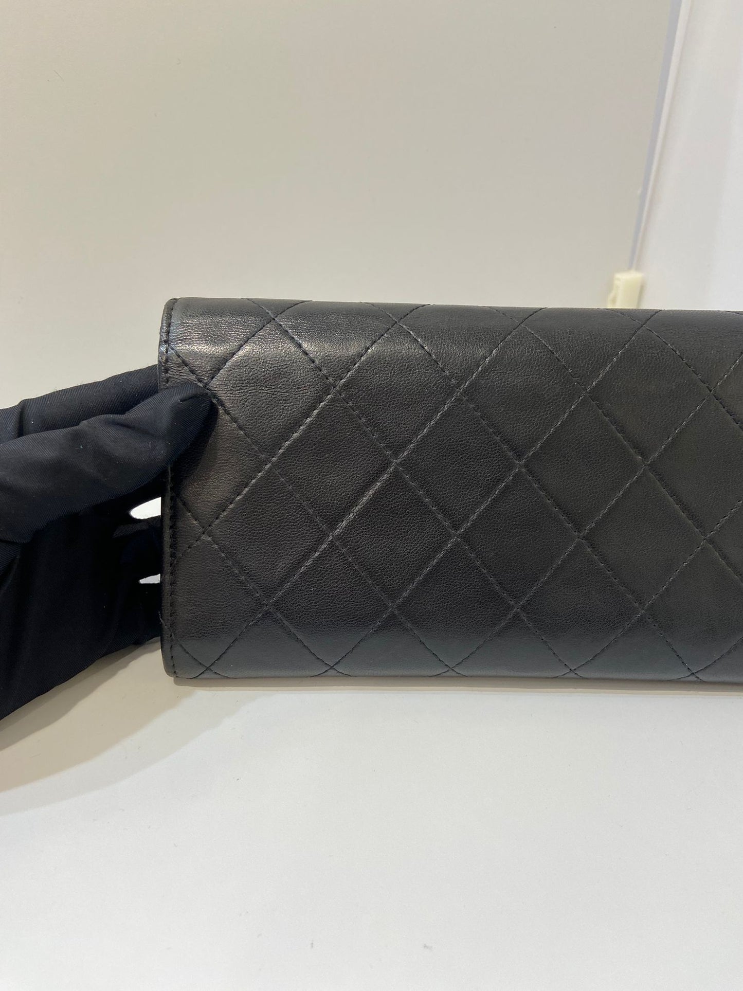 Chanel flap long wallet