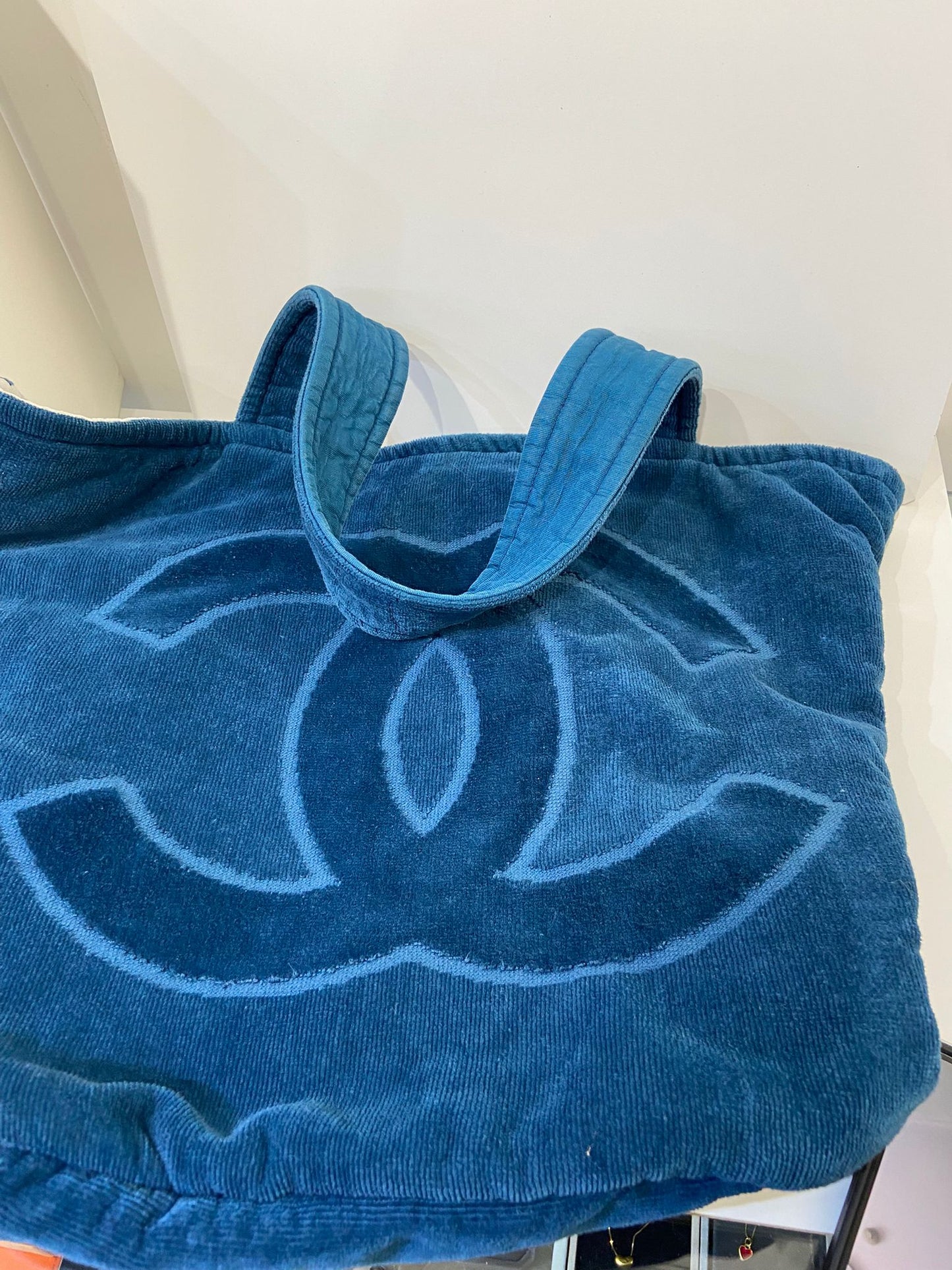 CHANEL beach set towel and bag