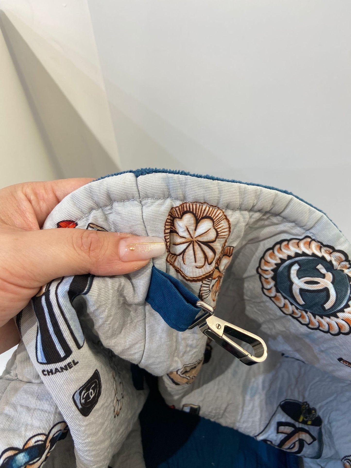 CHANEL beach set towel and bag