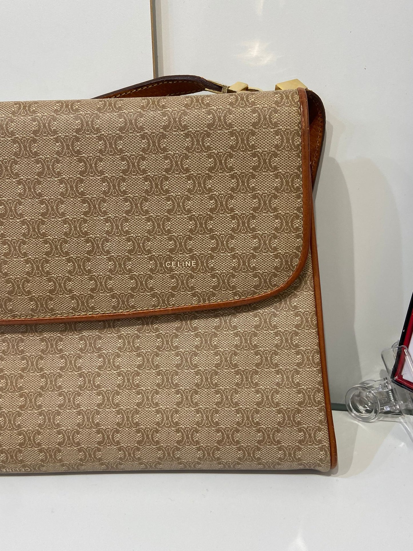 Celine vintage macadam envelope bag