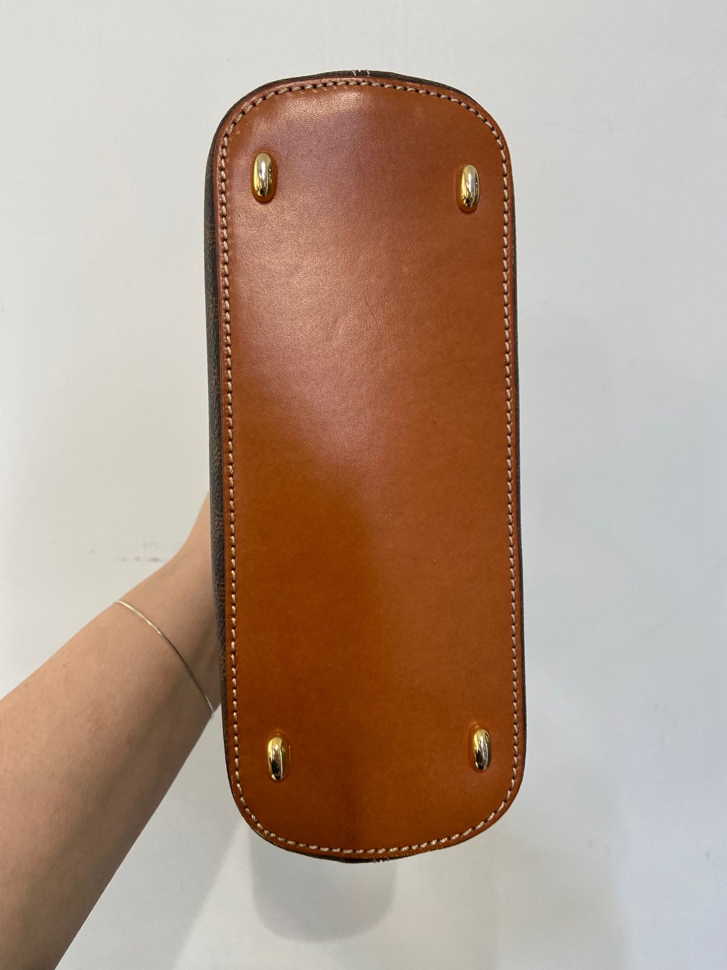 Celine vintage macadam Alma bag