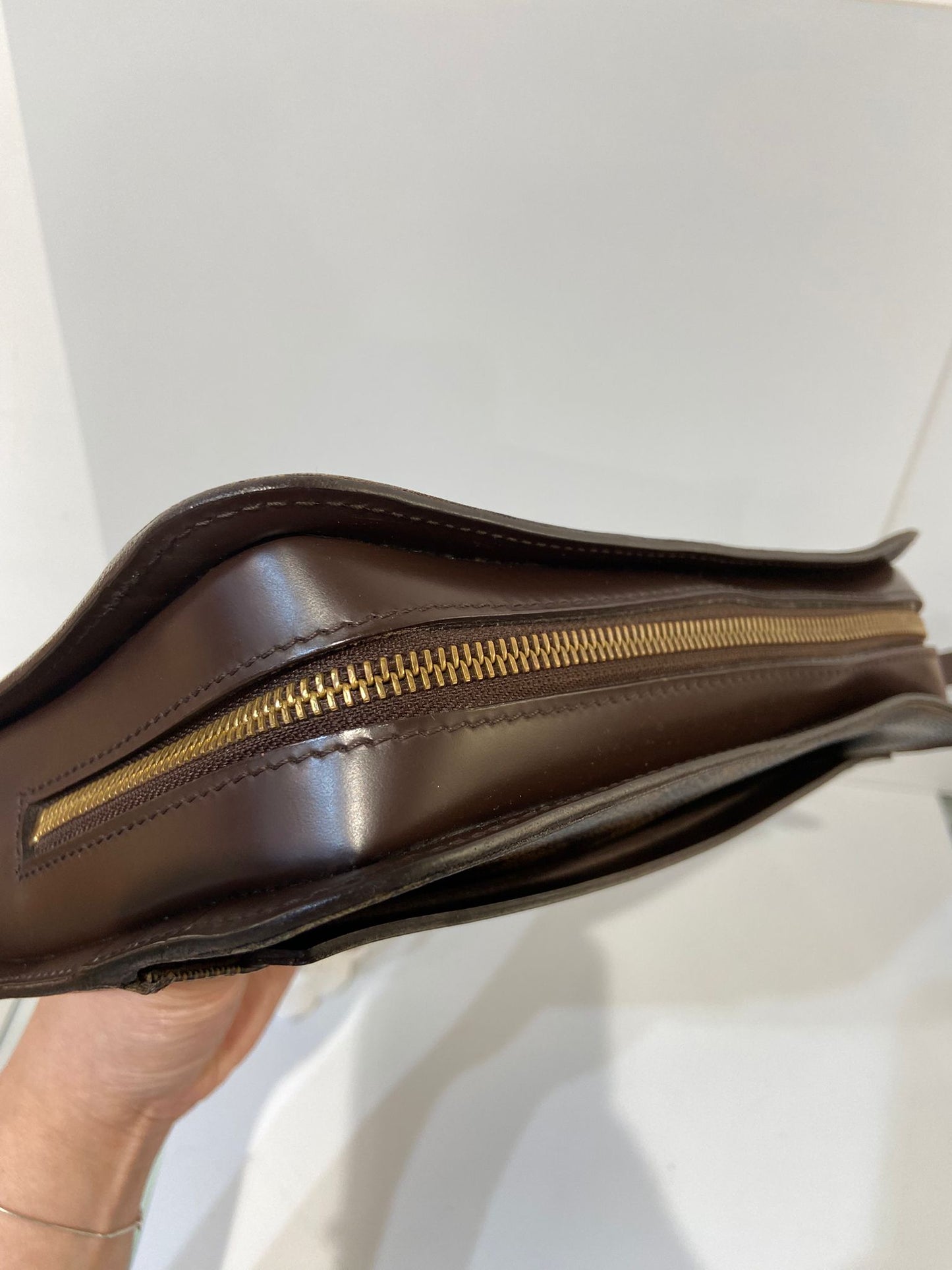 LV Damier Ebene Saint Louis clutch
