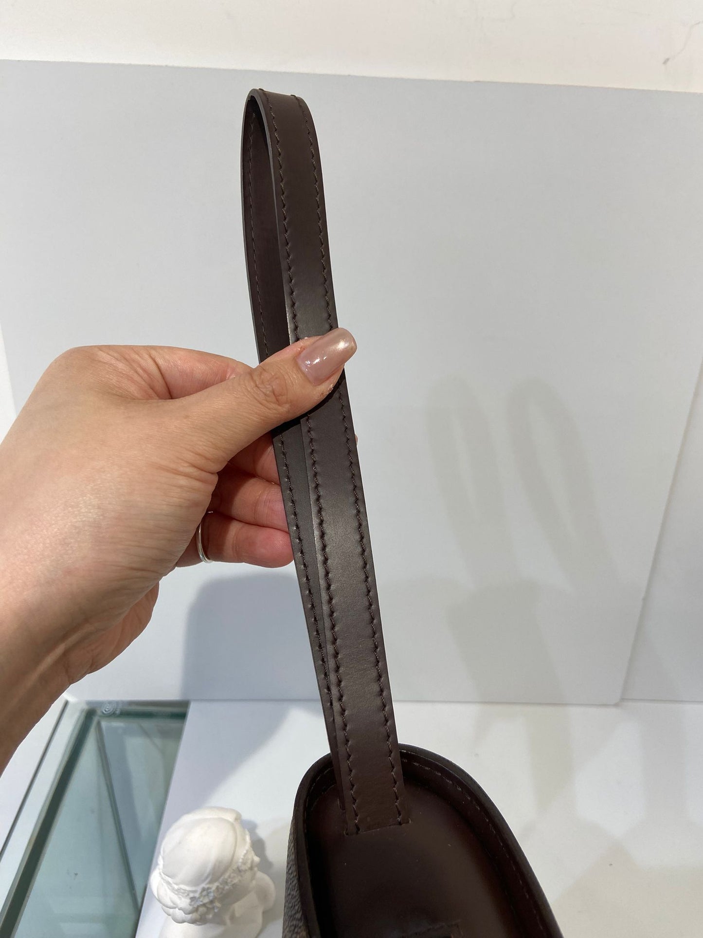 LV Damier Ebene Saint Louis clutch