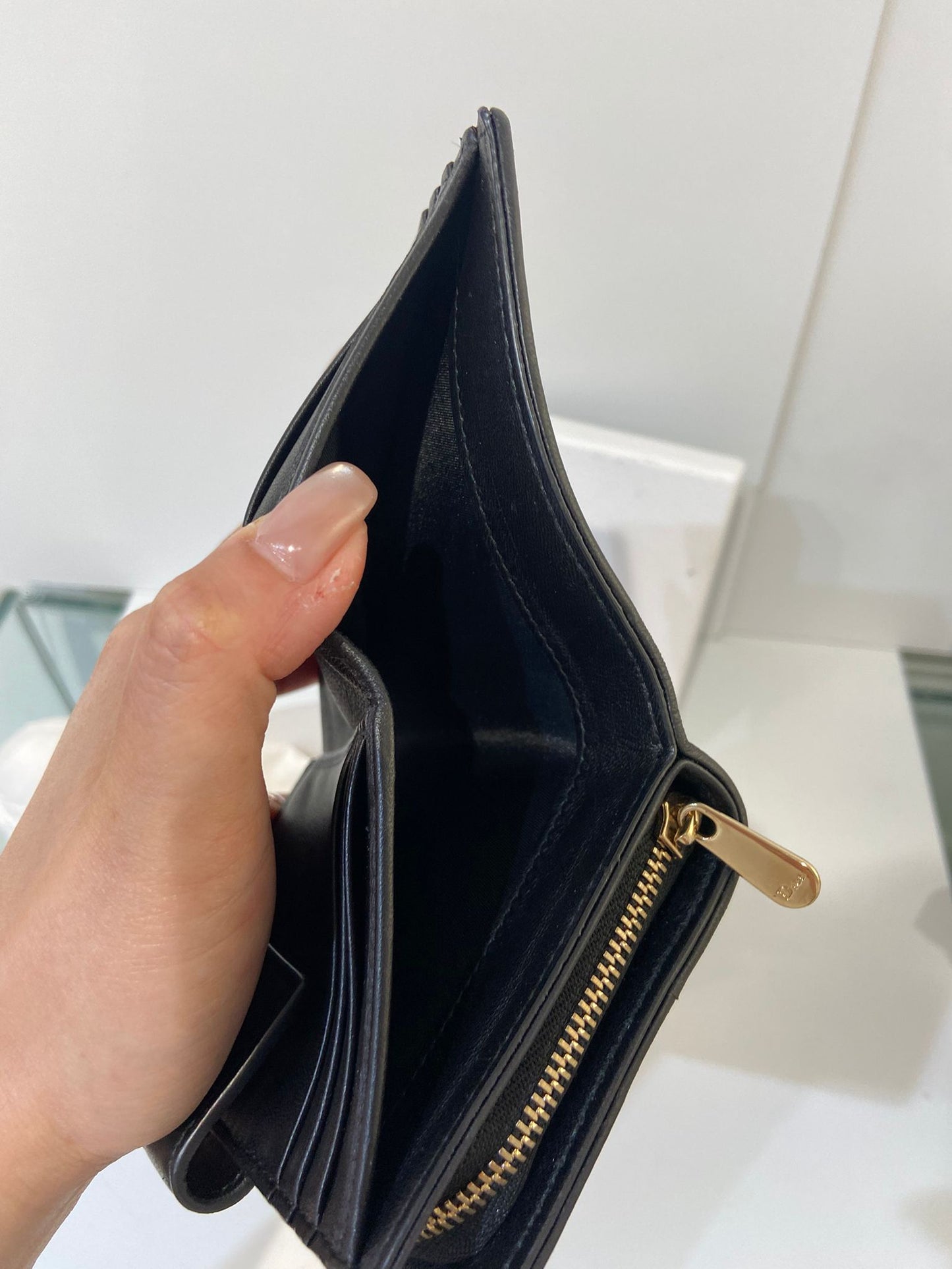 Dior lady dior wallet