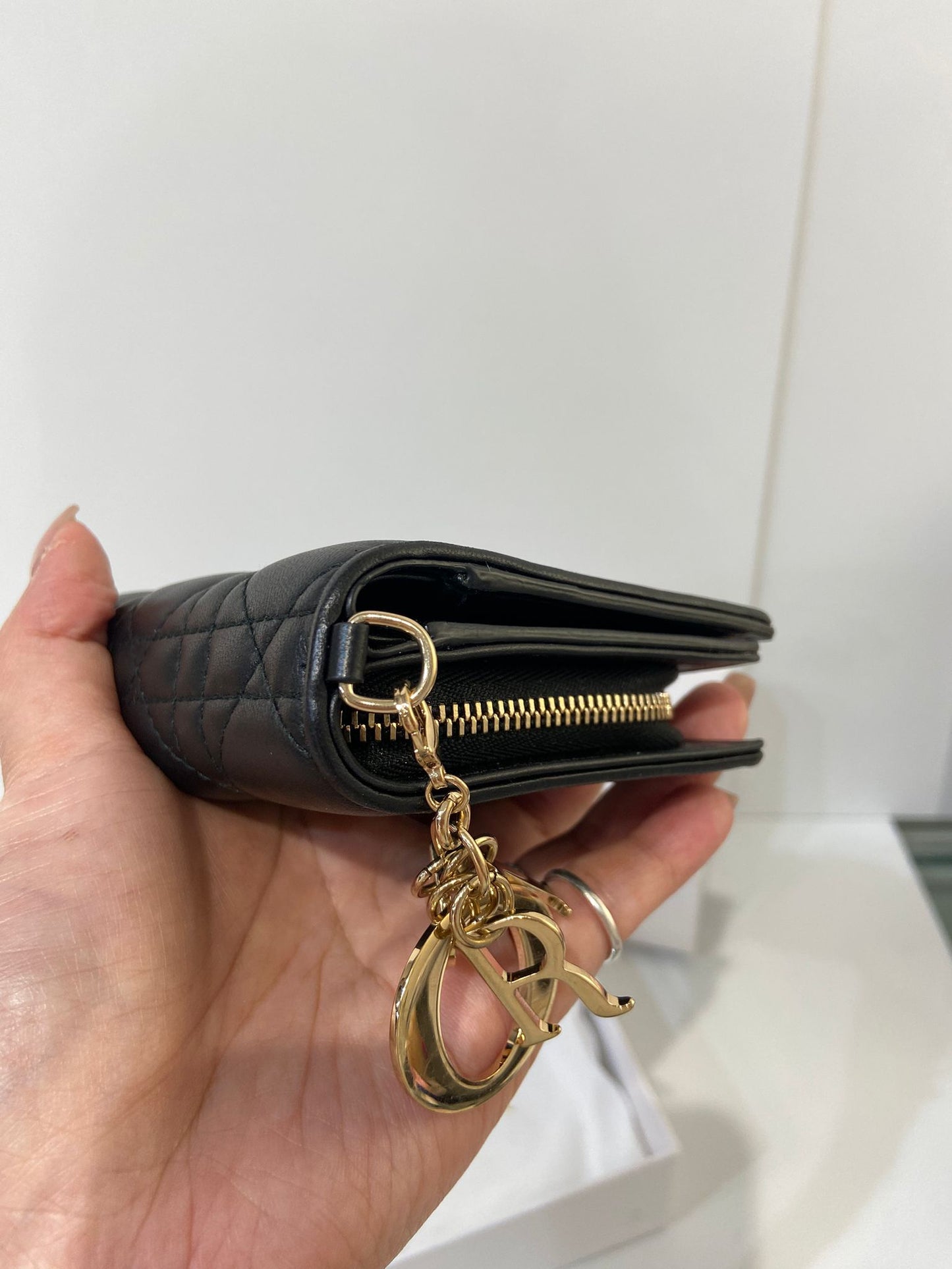 Dior lady dior wallet