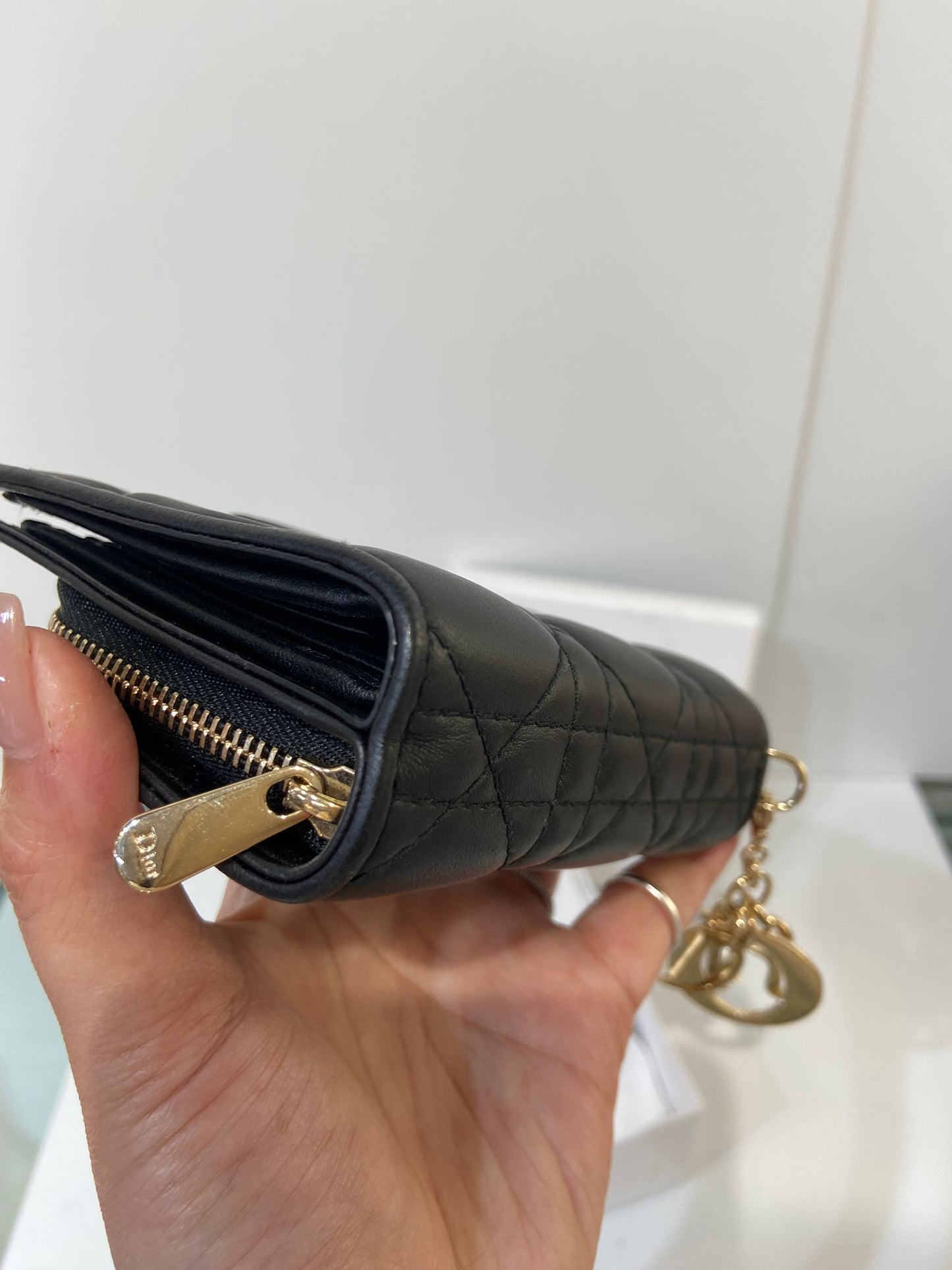 Dior lady dior wallet