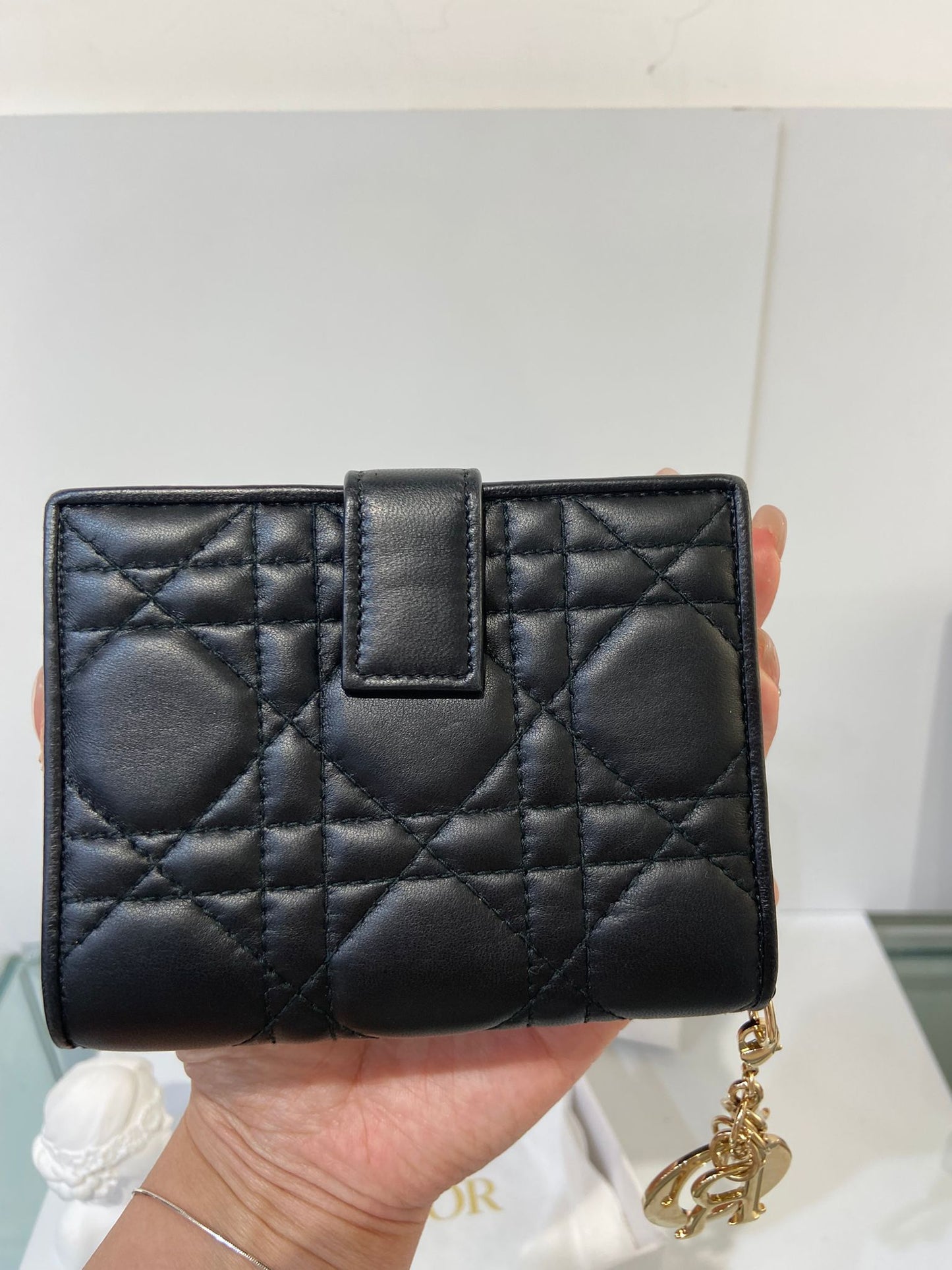 Dior lady dior wallet