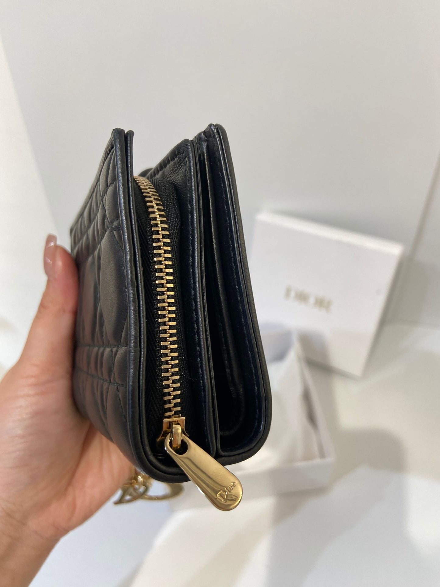 Dior lady dior wallet
