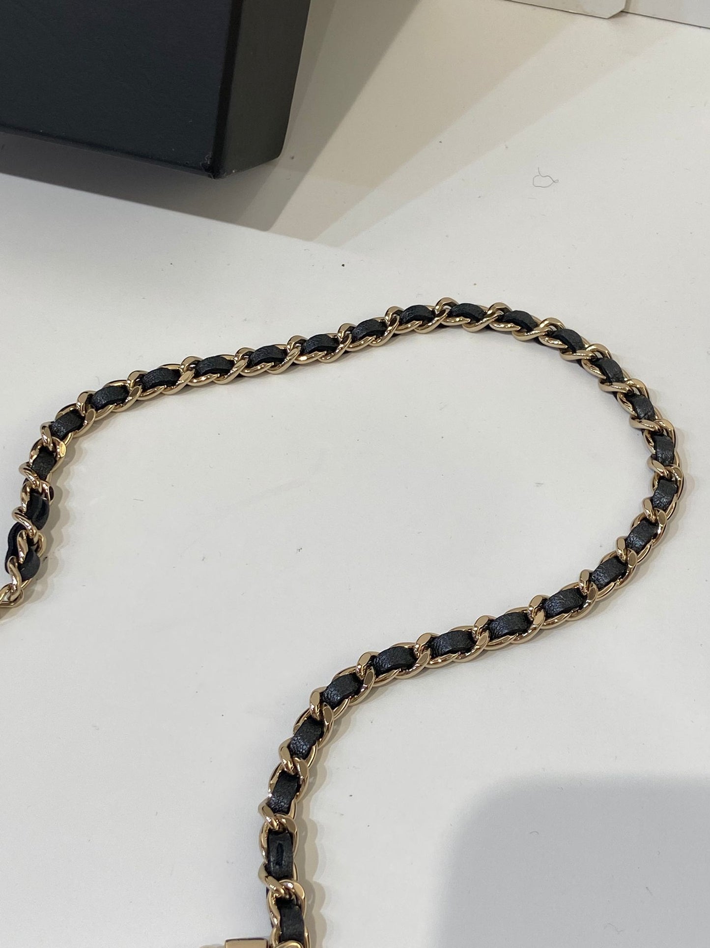 CHANEL WOC pearl chain